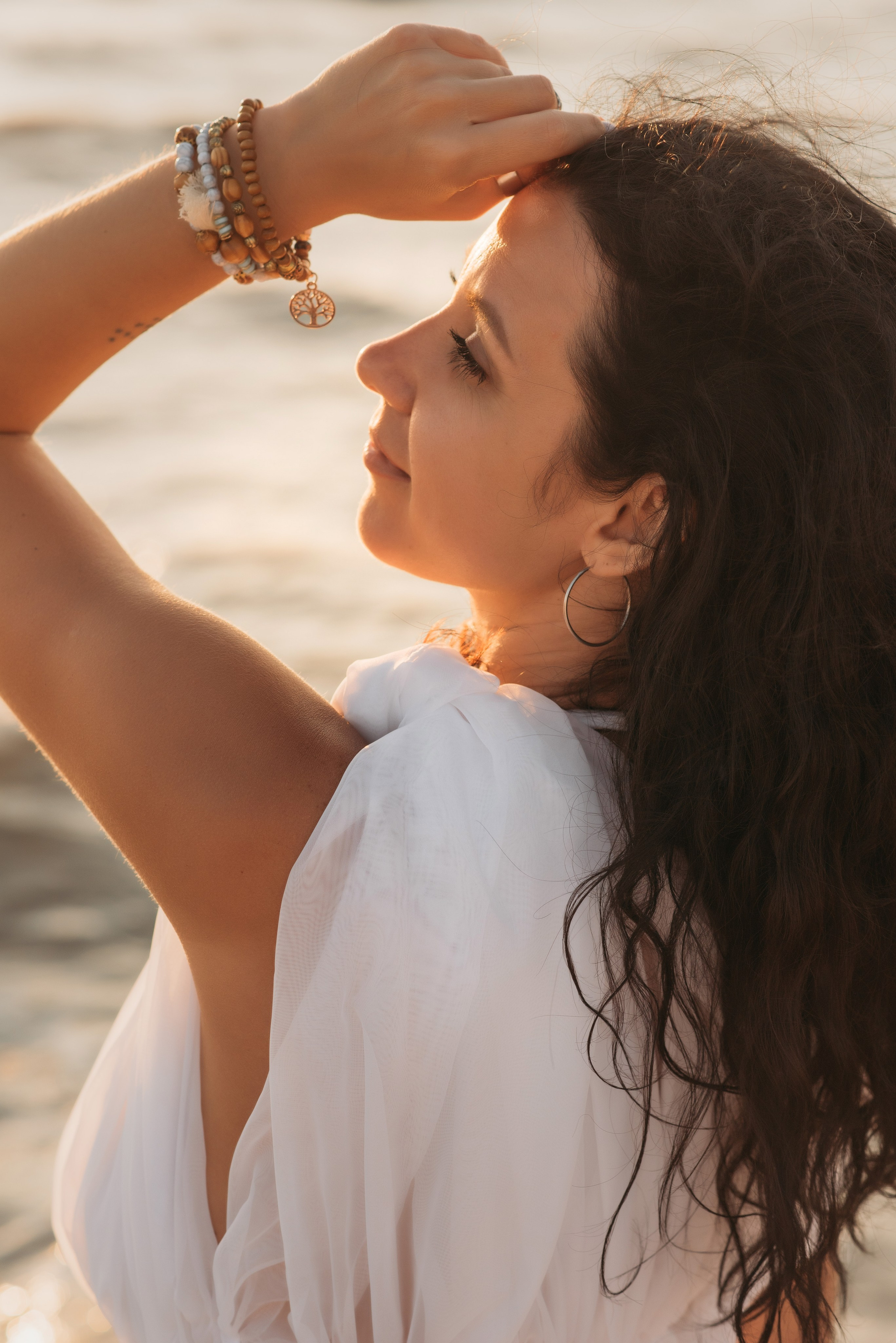 Елена на закате. Детский и семейный фотограф выпускной альбом Приморско-Ахтарск