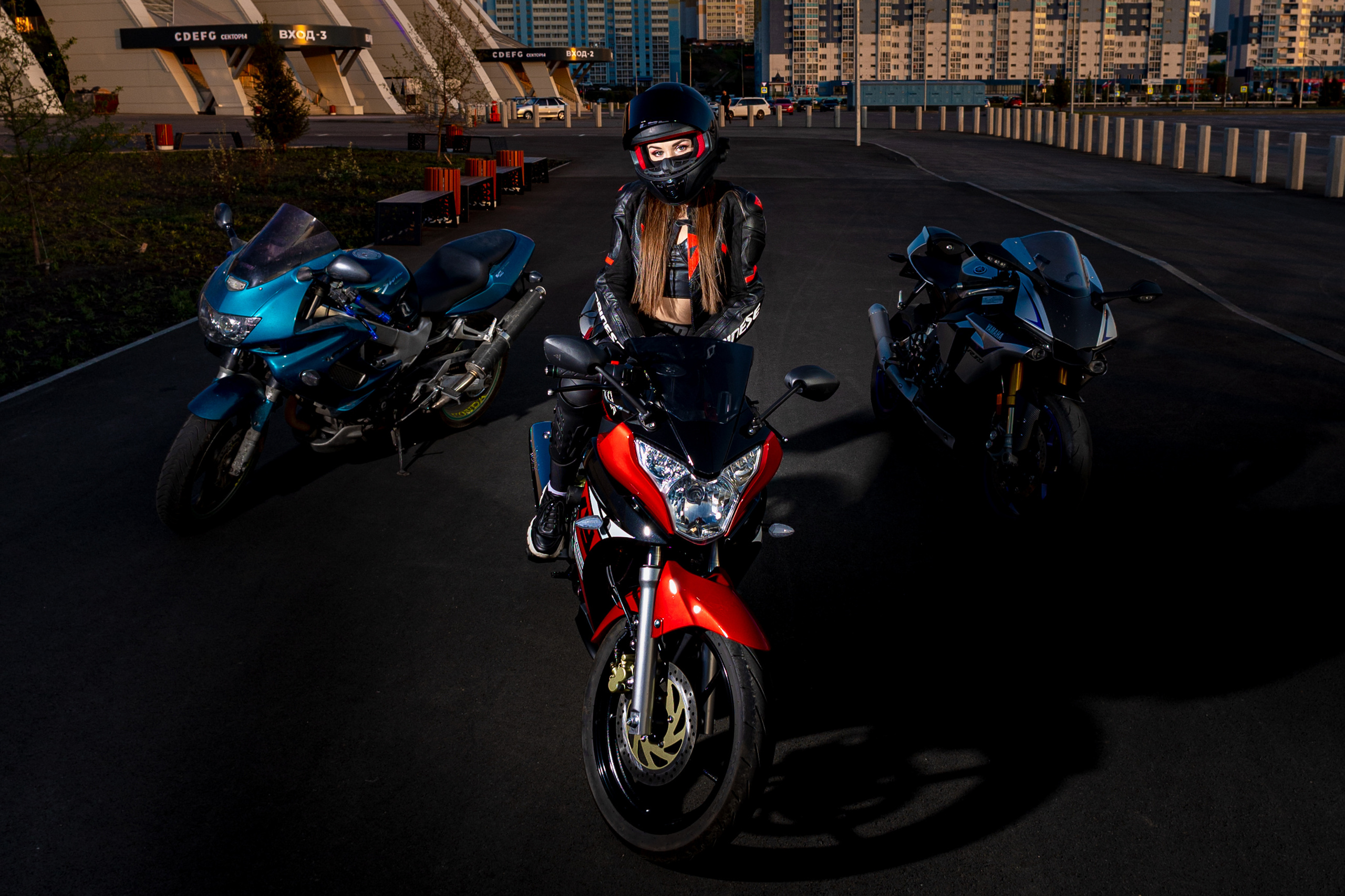 Мотопрогулка. Фотограф Князев Сергей