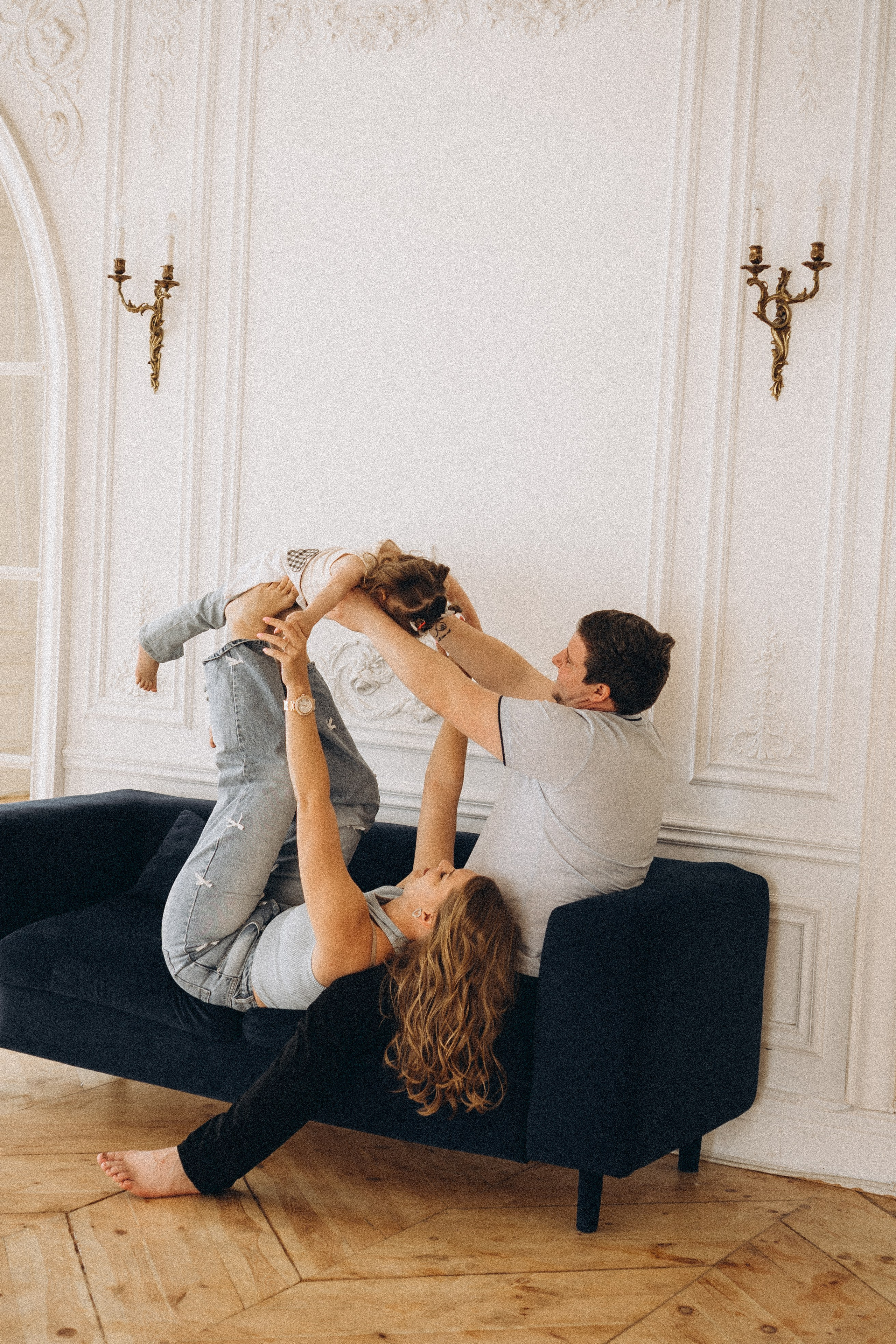 Семейная история в студии. Профессиональный фотограф, Санкт-Петербург — Виктория Богомолова