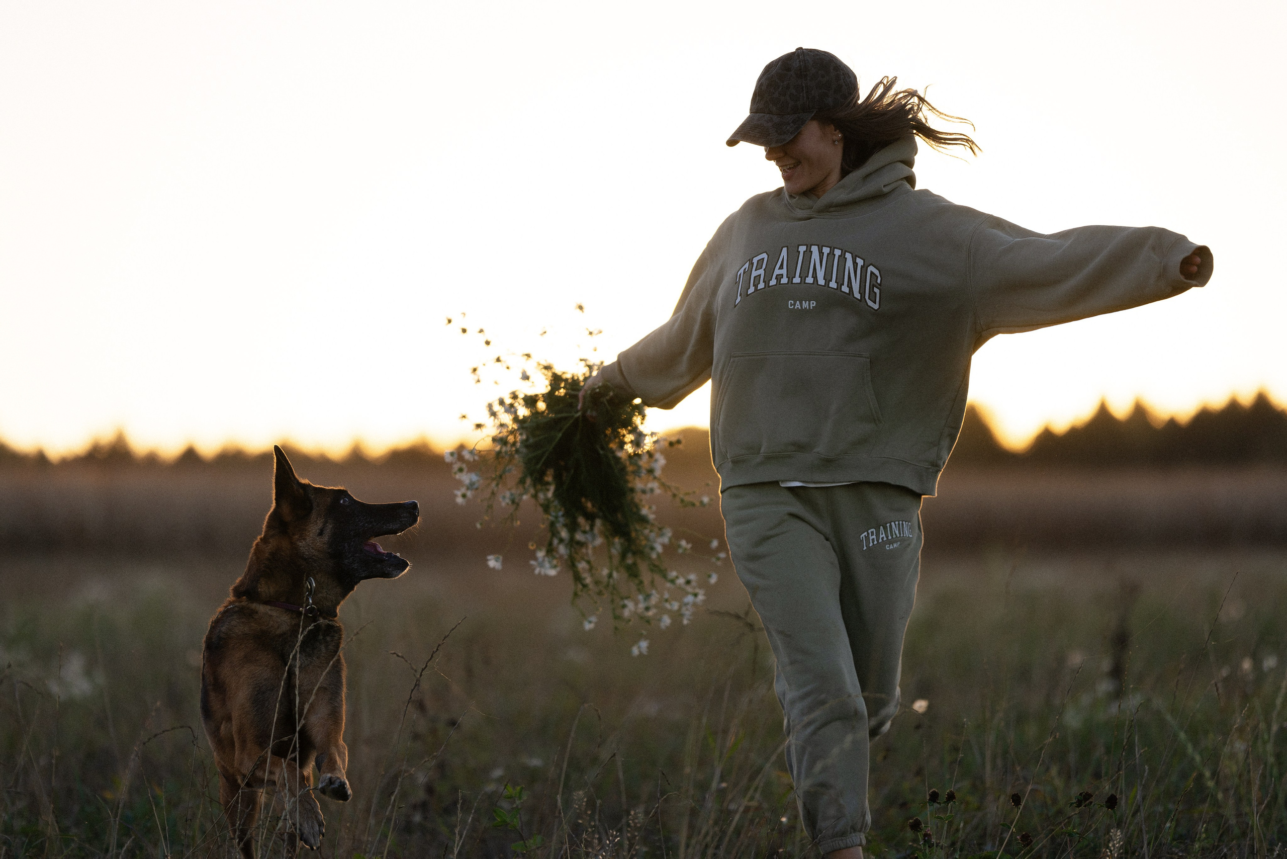 Женя, Афра и Молли. Фотограф и видеограф анималист Аганина Дарья