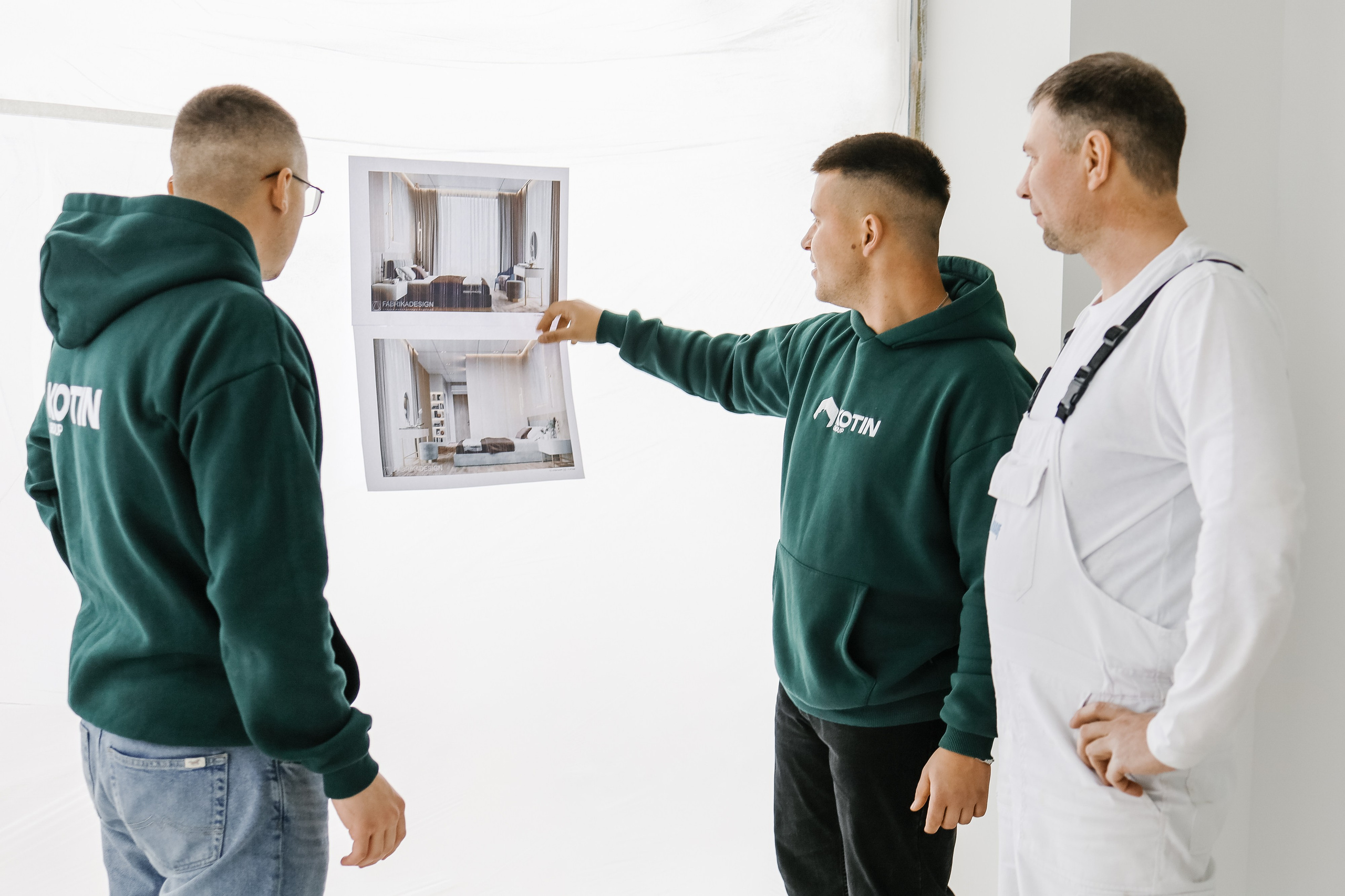 Строительная фирма Котин групп. Фотопродакшн продающего контента