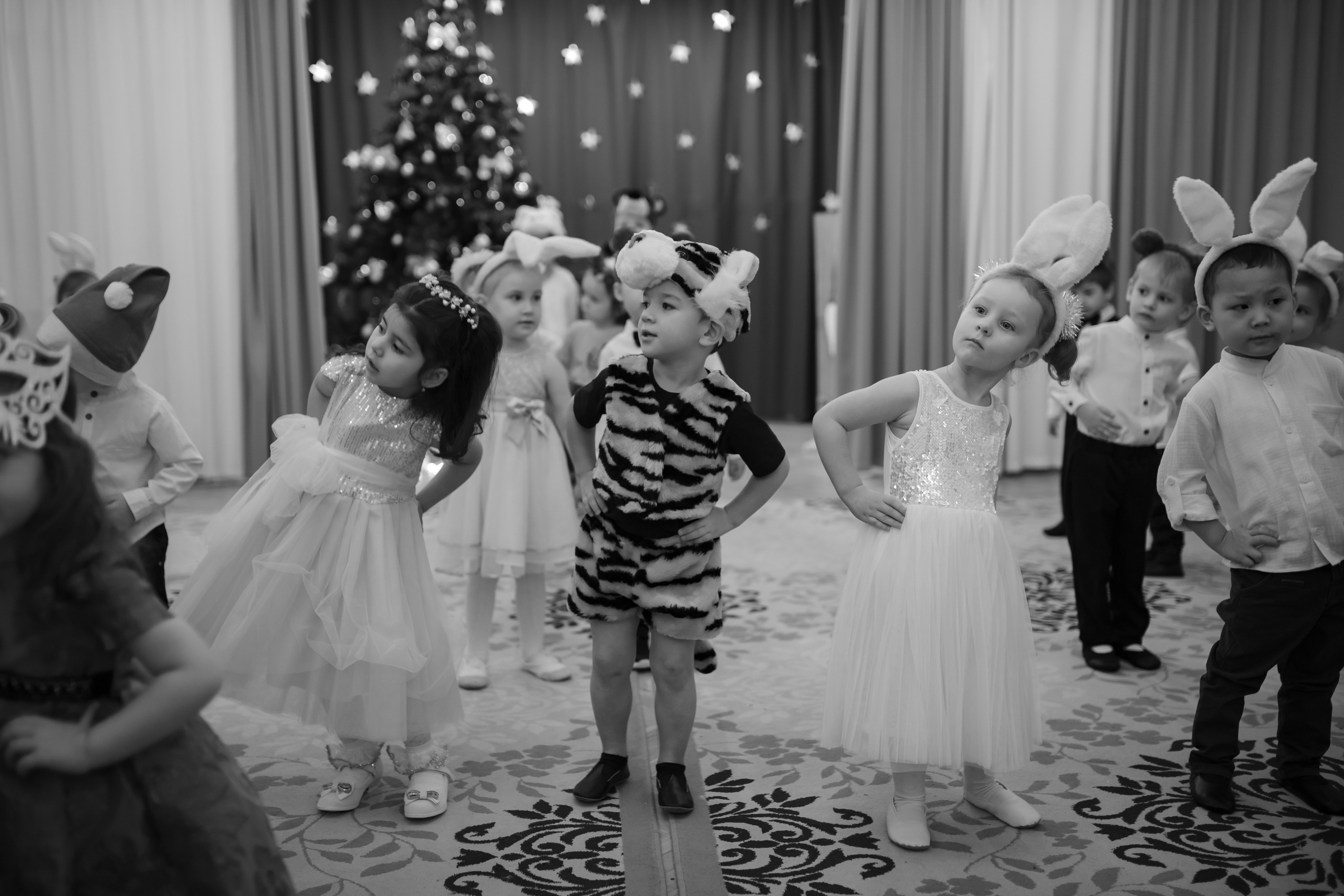 Новогодний утренник в детском саду. Семейный и детский фотограф в Москве Дорогова Екатерина