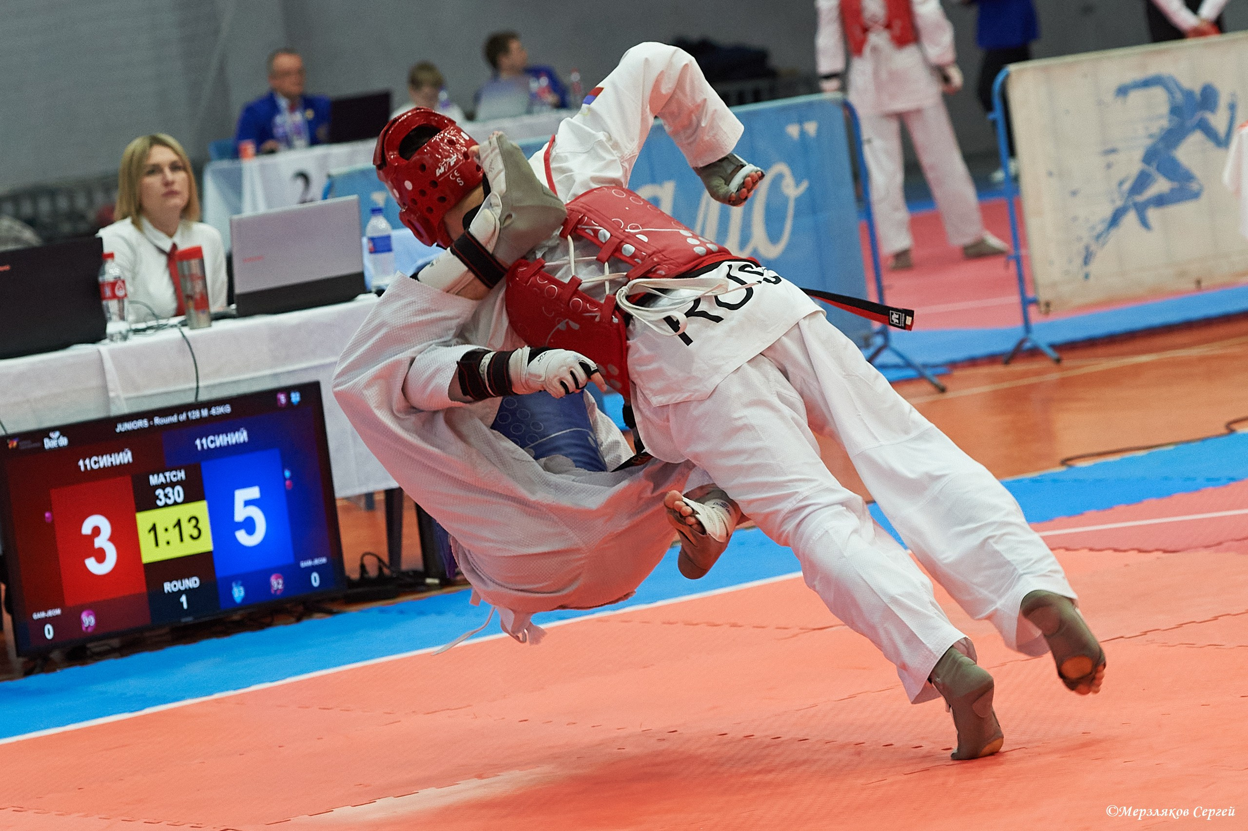 Тхэквондо. ПФО. Ижевск. 2023.02.12. Спортивный репортажный фотограф в Ижевске Сергей Мерзляков