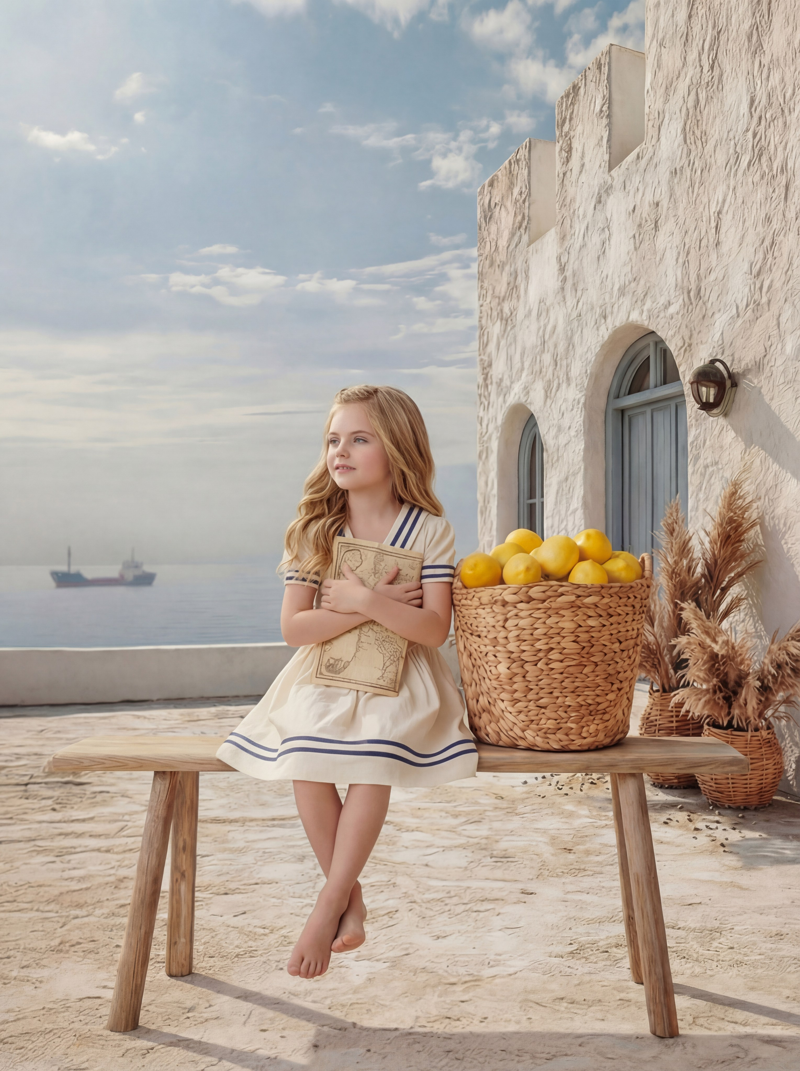 Греческие каникулы. Детская фотостудия Москва