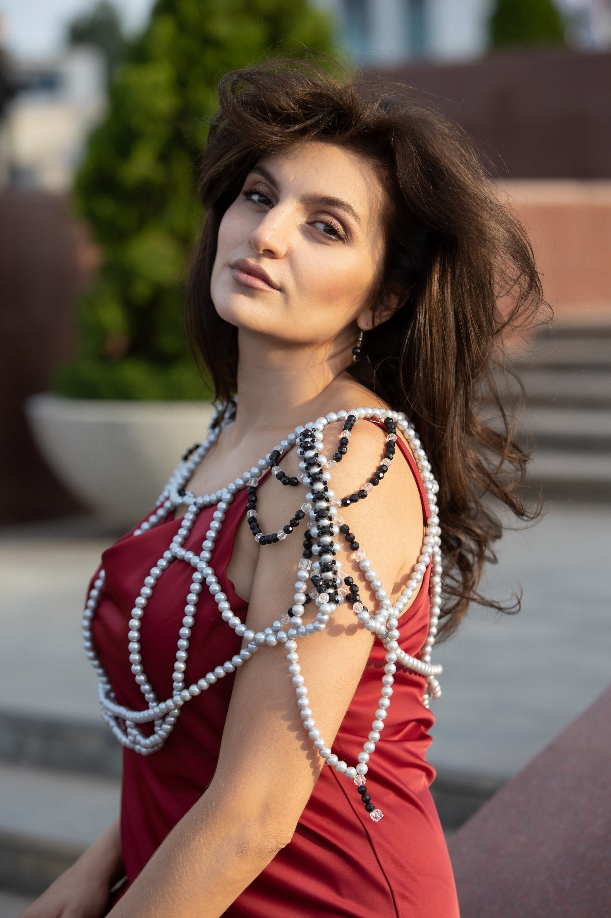 Фотосессия для Кристины в украшениях ручной работы Анны Максаковой. Фото для рекламы. Фотограф в Астрахани Айлет Утегенова