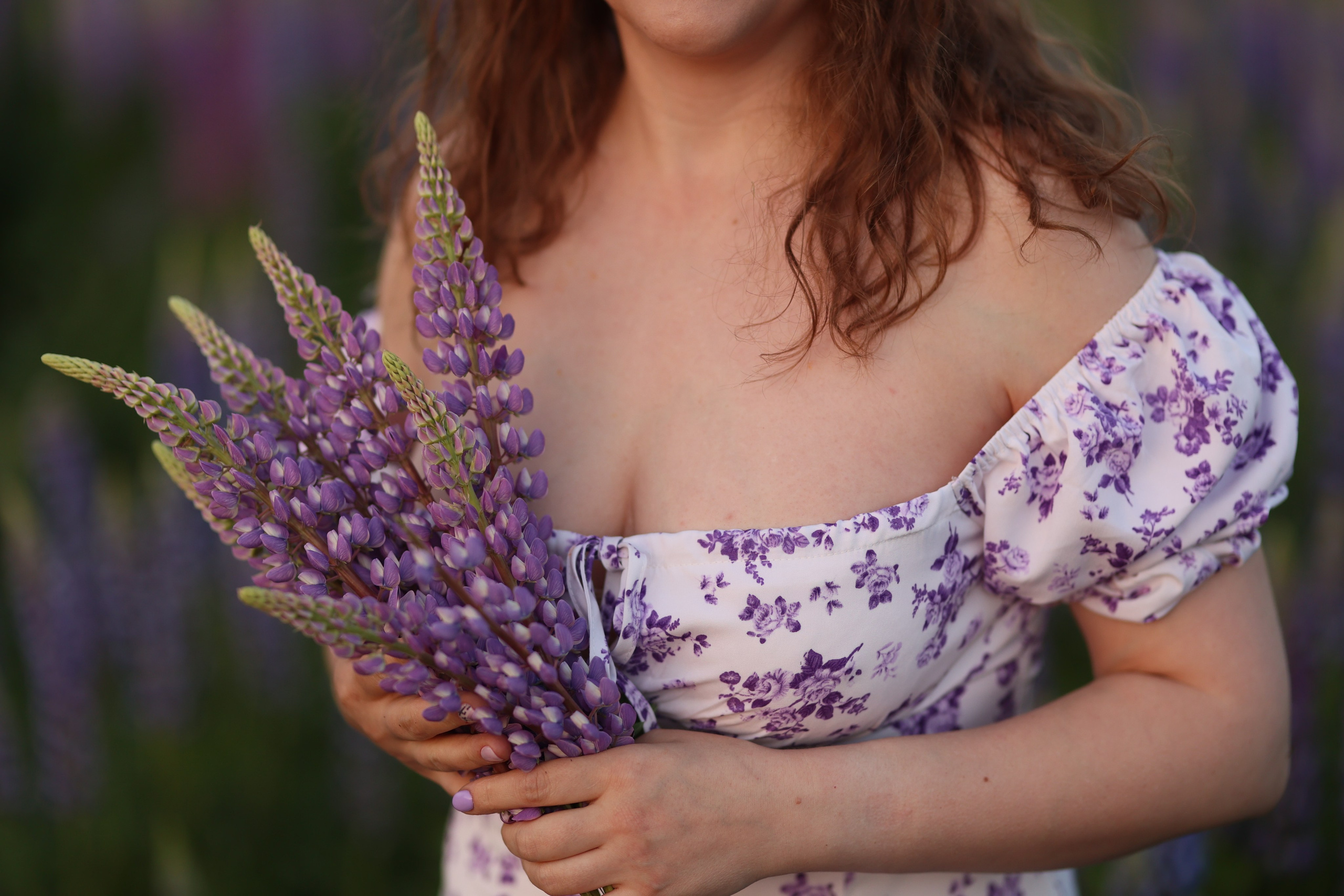 Фотосессия с люпинами. Семейный и свадебный фотограф в Санкт-Петербурге Татьяна Швыкова