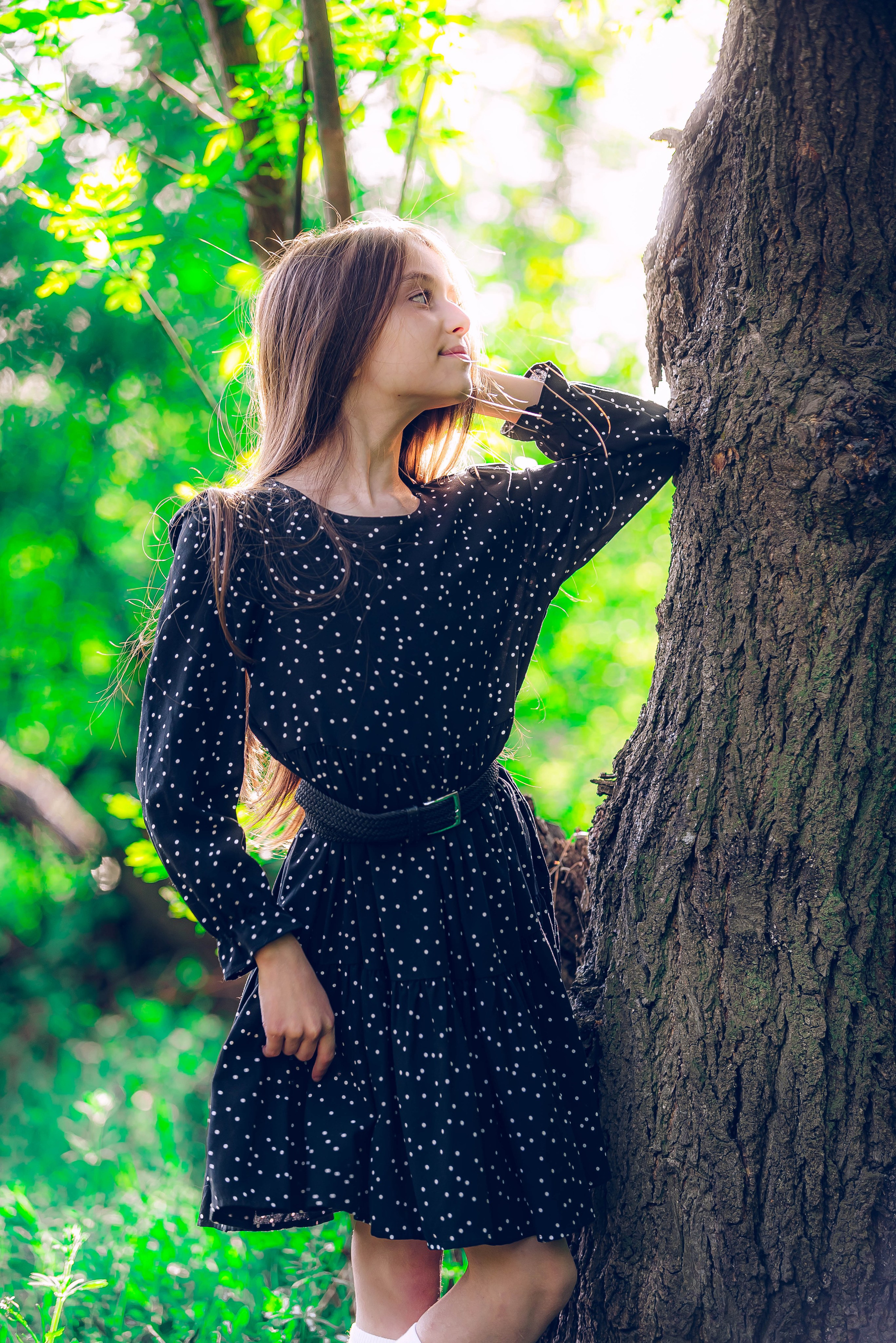 Анютка в сиреньке. Арт-фотограф Евгений Матвиенко