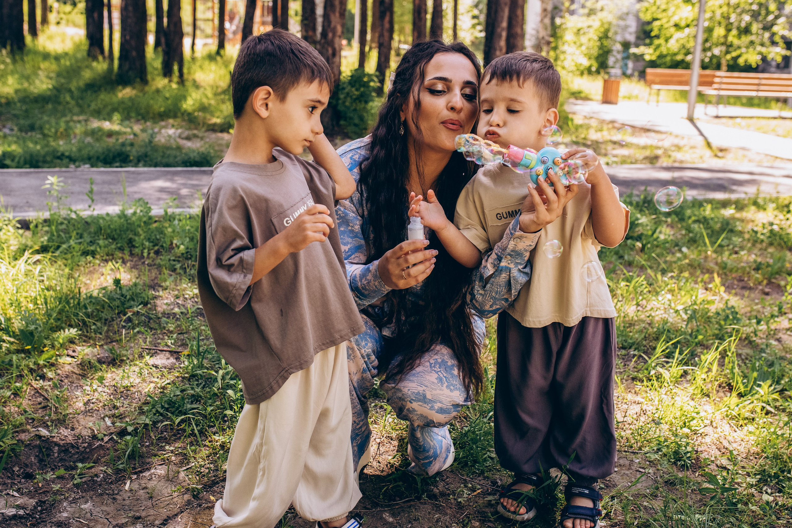Суренчик и Кирюша. Семейный и детский фотограф город Тында Дарья
