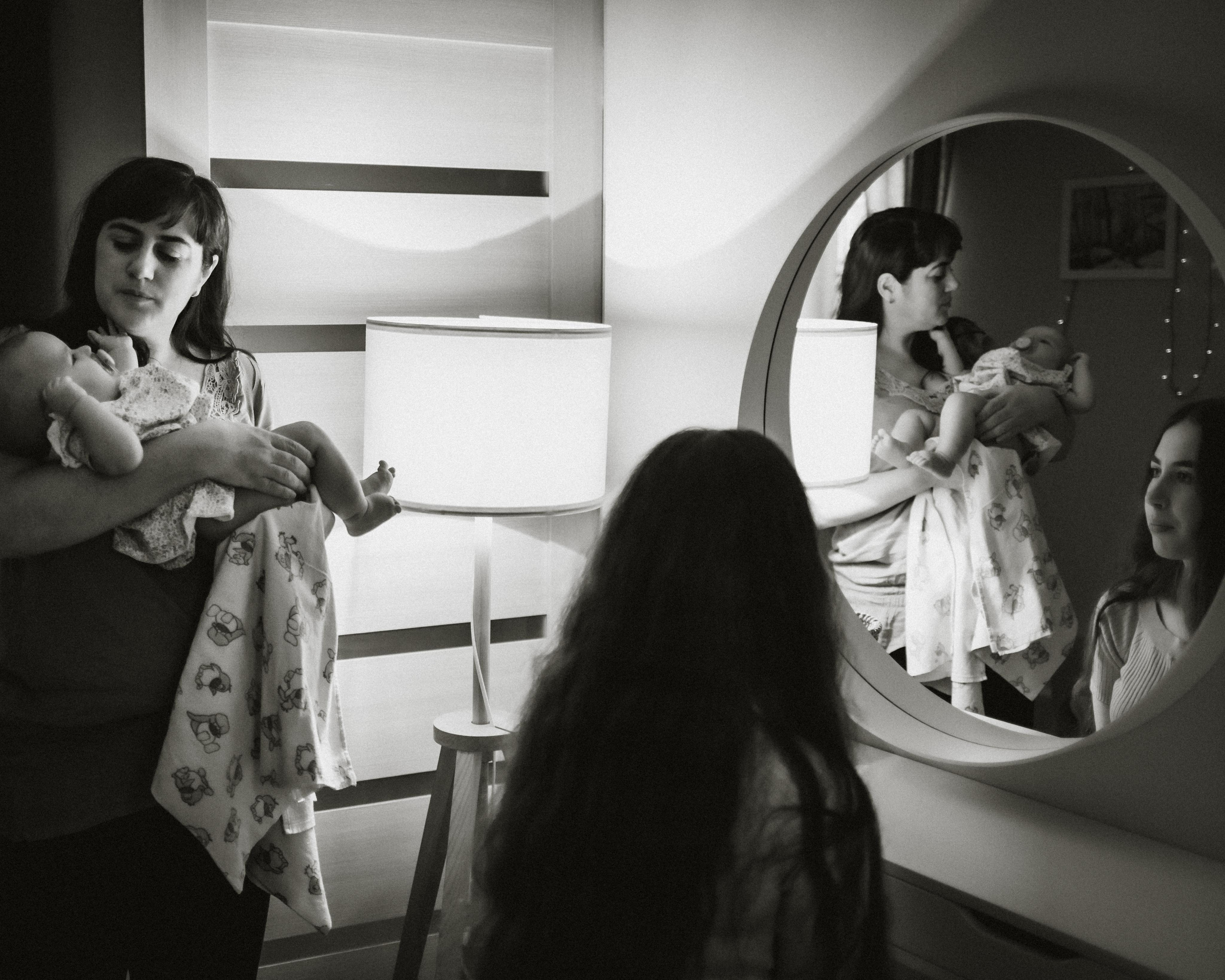 Семья Лены. Домашняя съемка. Портретный и семейный фотограф в Саратове Елена Шустова