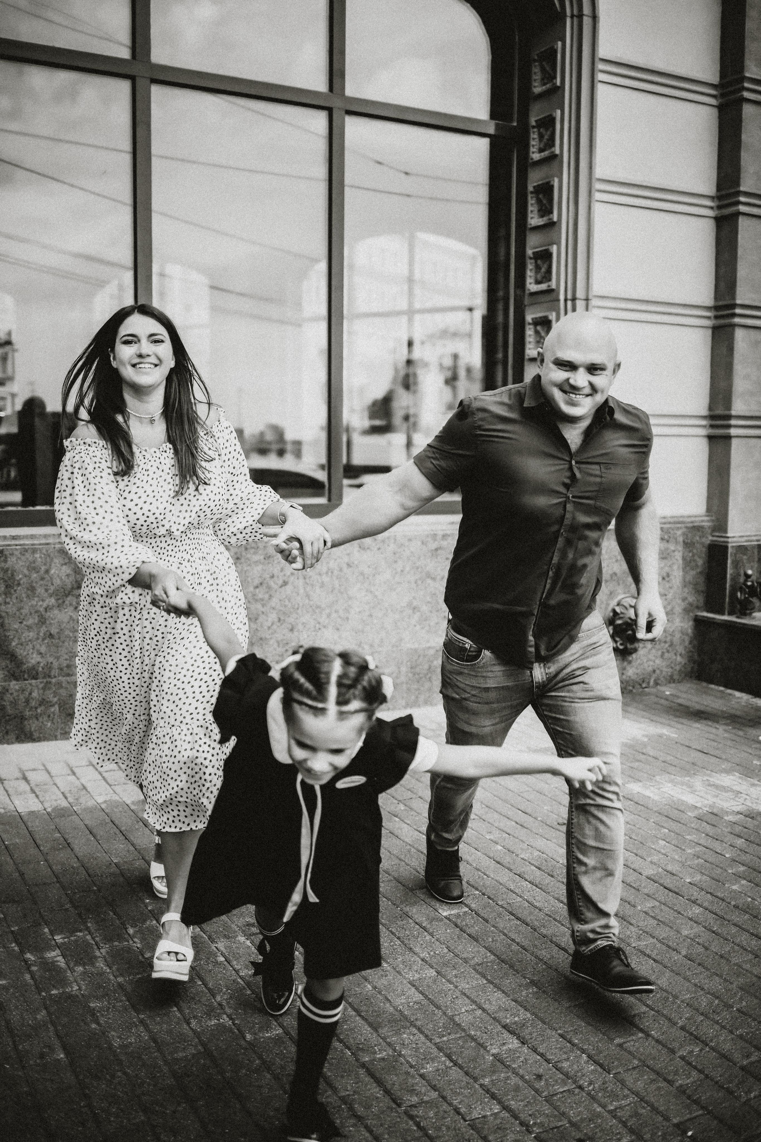 Оксана, Алексей и Кира. Портретный и семейный фотограф в Саратове Елена Шустова