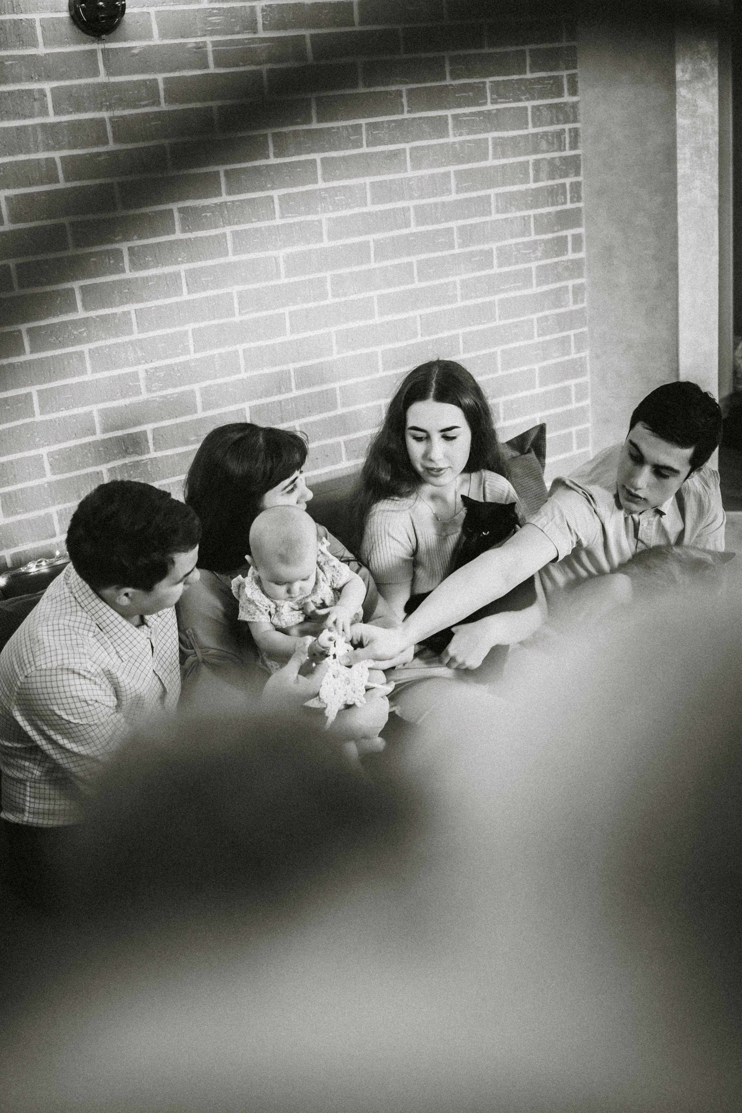 Семья Лены. Домашняя съемка. Портретный и семейный фотограф в Саратове Елена Шустова