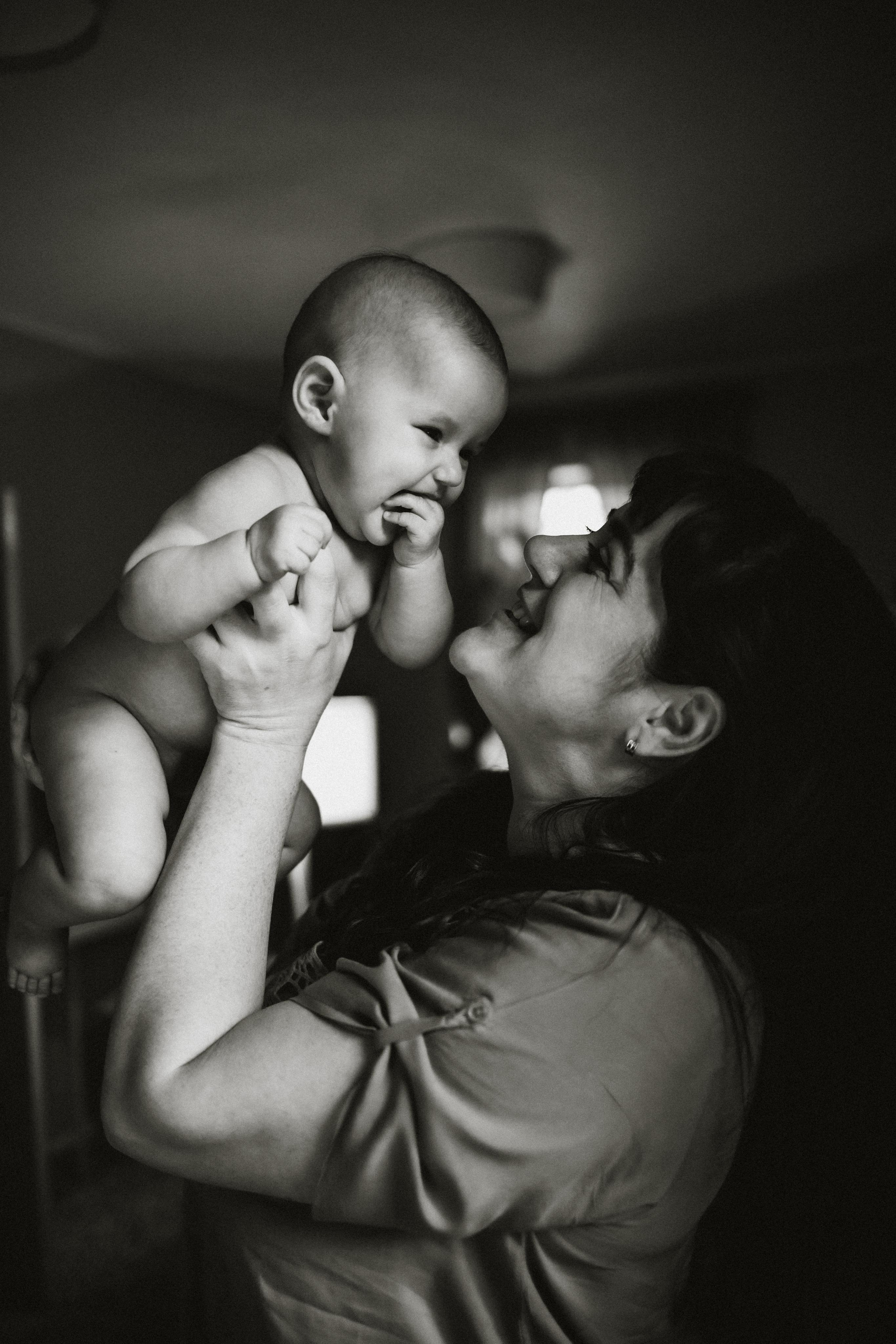 Семья Лены. Домашняя съемка. Портретный и семейный фотограф в Саратове Елена Шустова