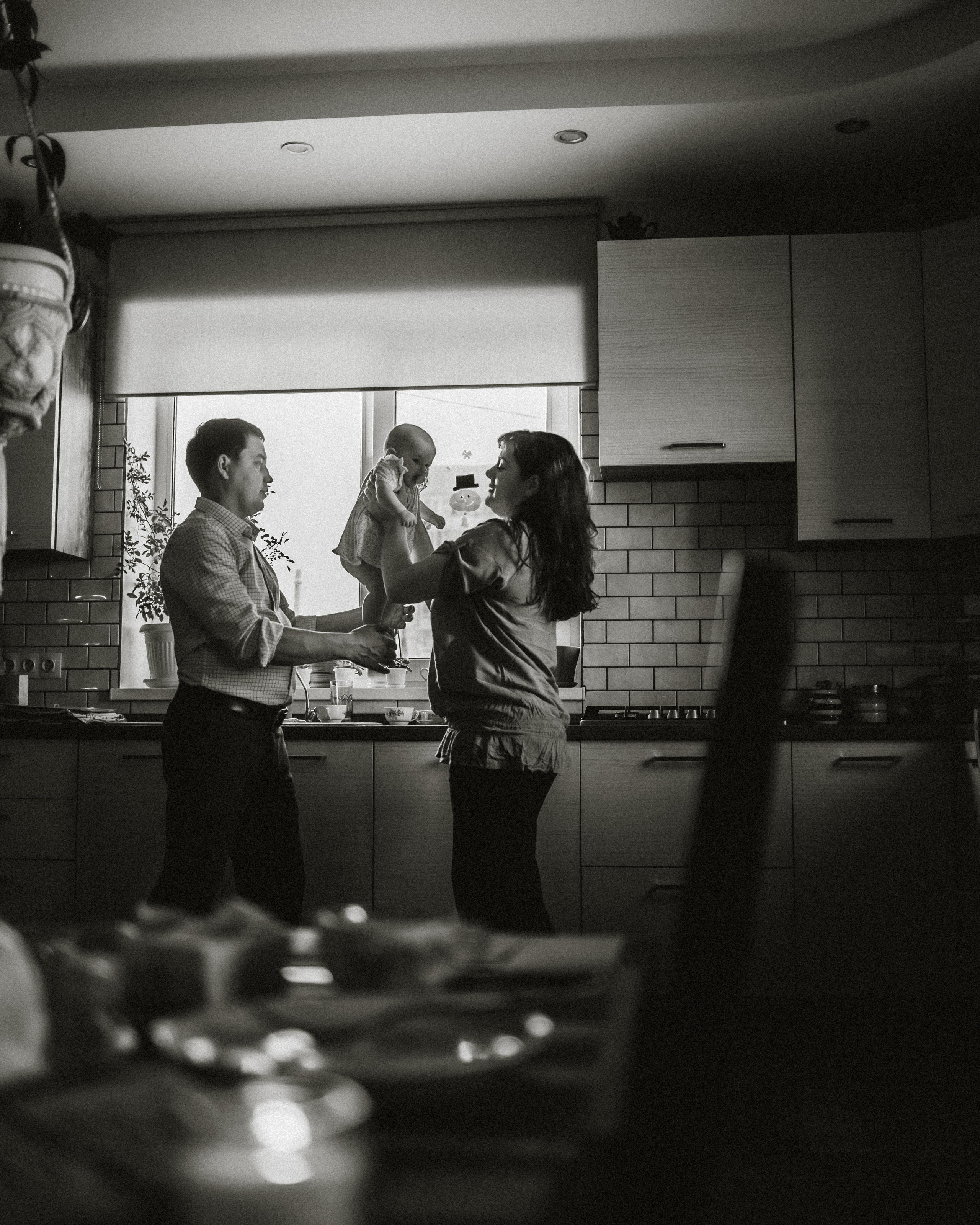 Семья Лены. Домашняя съемка. Портретный и семейный фотограф в Саратове Елена Шустова