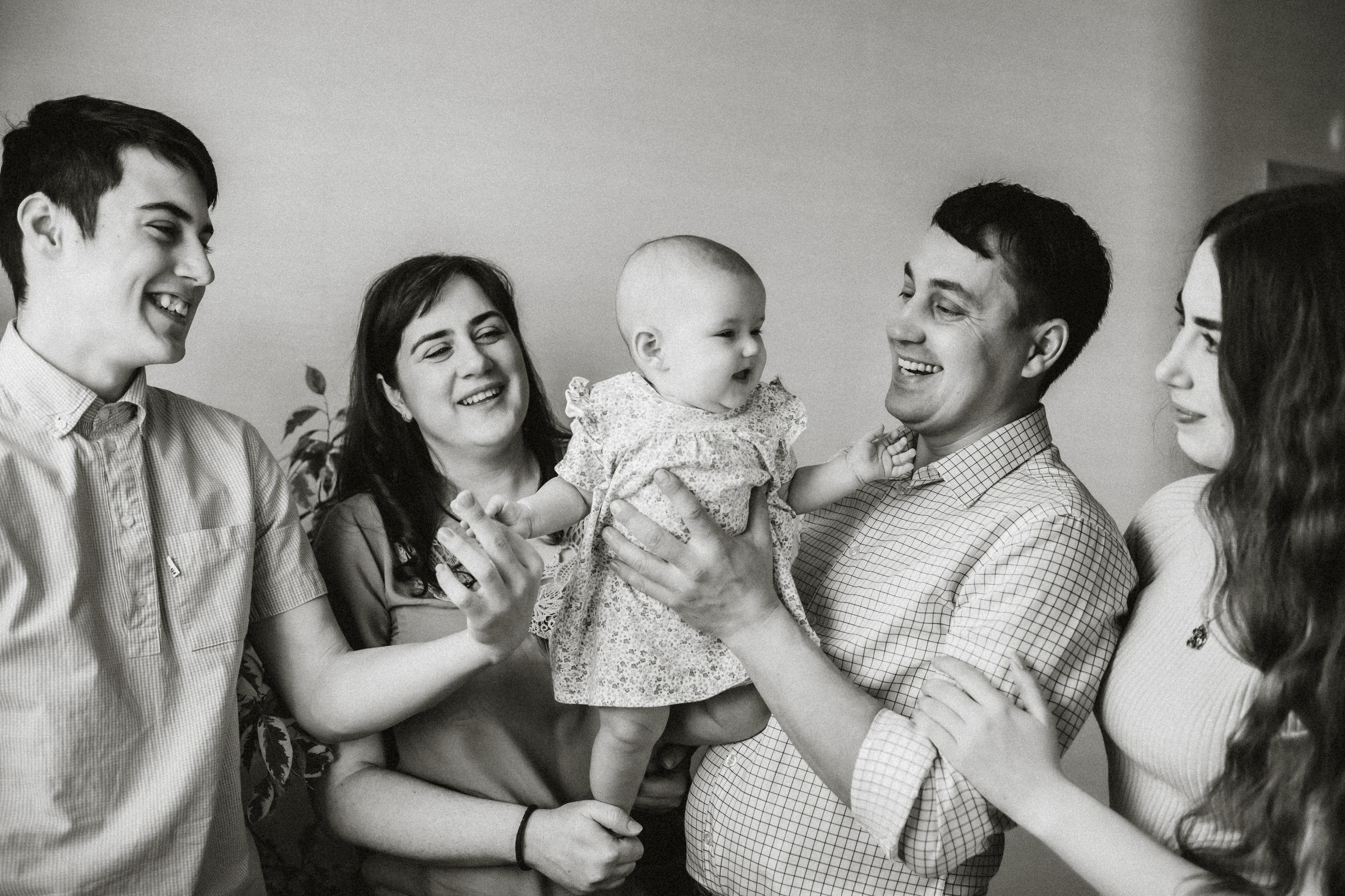 Семья Лены. Домашняя съемка. Портретный и семейный фотограф в Саратове Елена Шустова