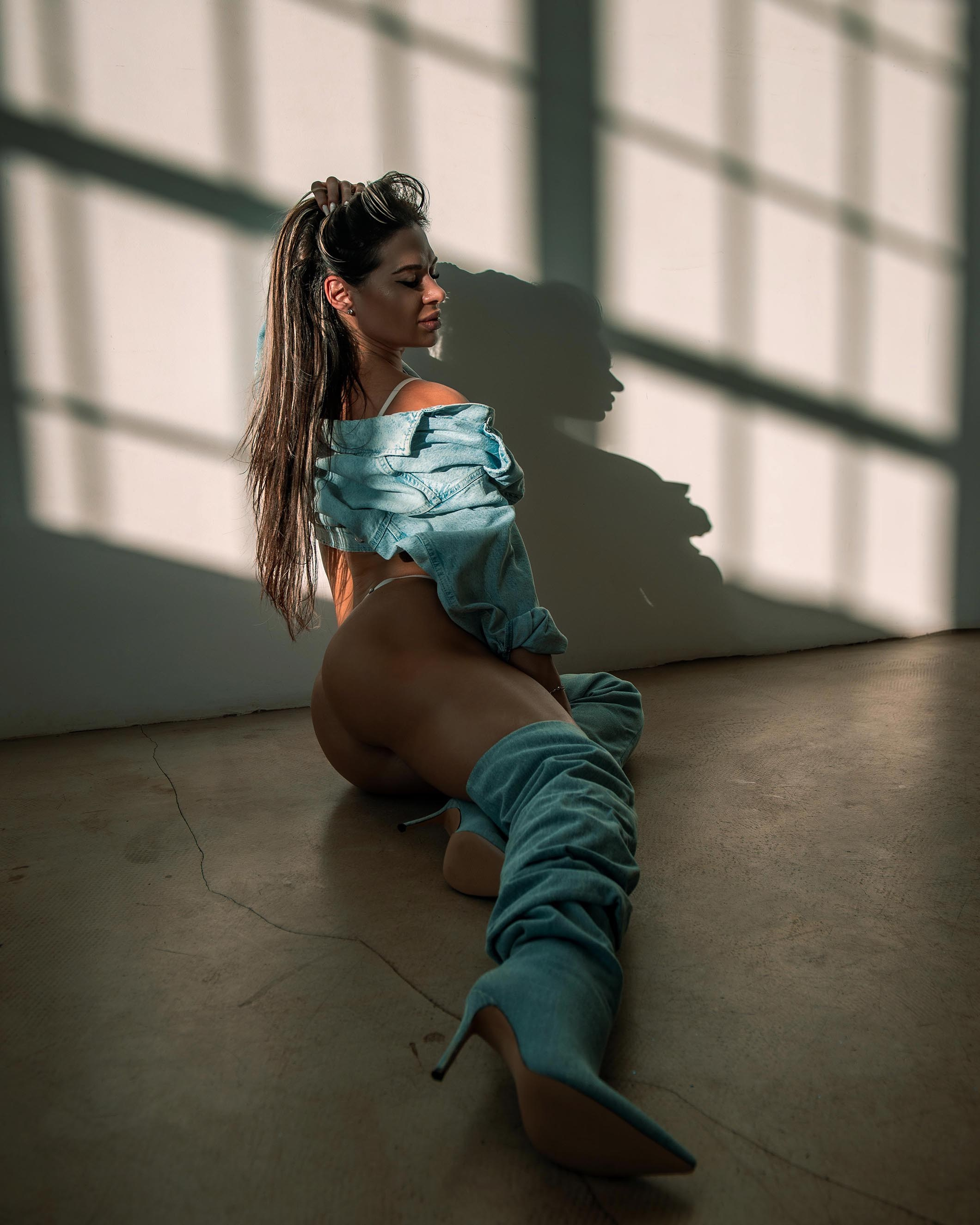 Профессиональная фотосессия для фитнес-моделей. Фитнес и спортивный фотограф Москва