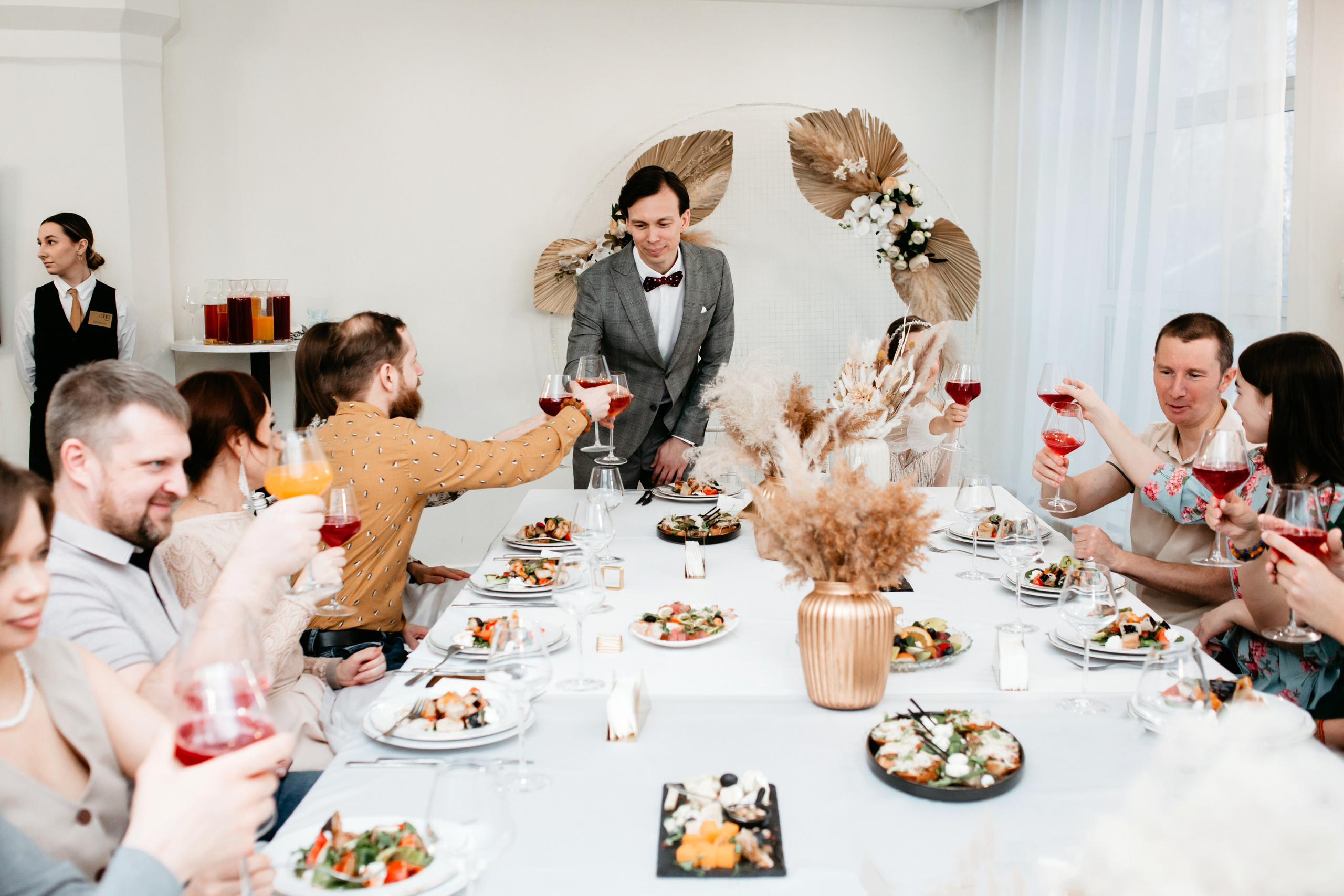 Свадебный банкет Анна и Дмитрия. Фотограф в Челябинске Ополихина Анна