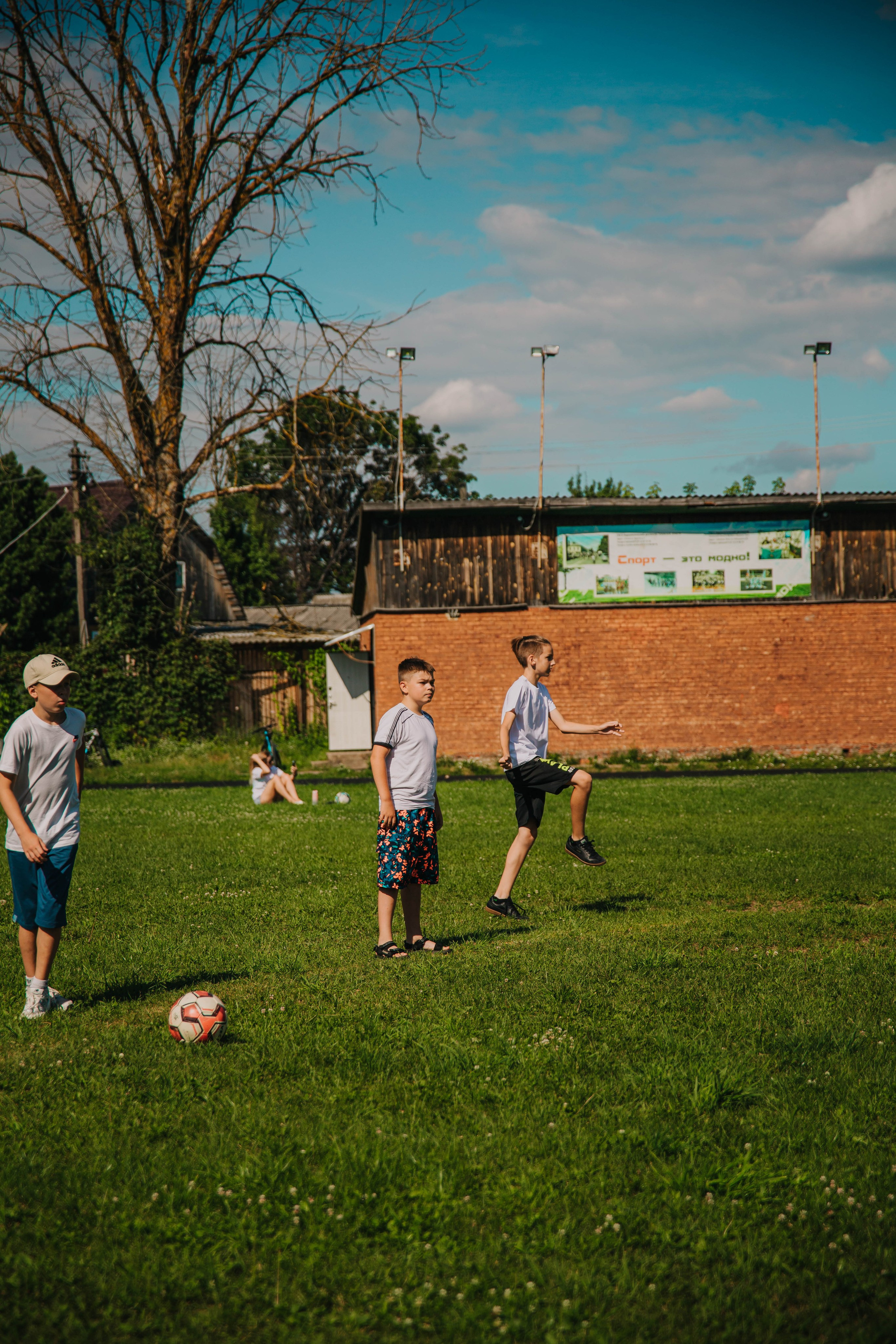 Фотосессия футбольной команды Медведи. Фотограф Дарья Маташкова