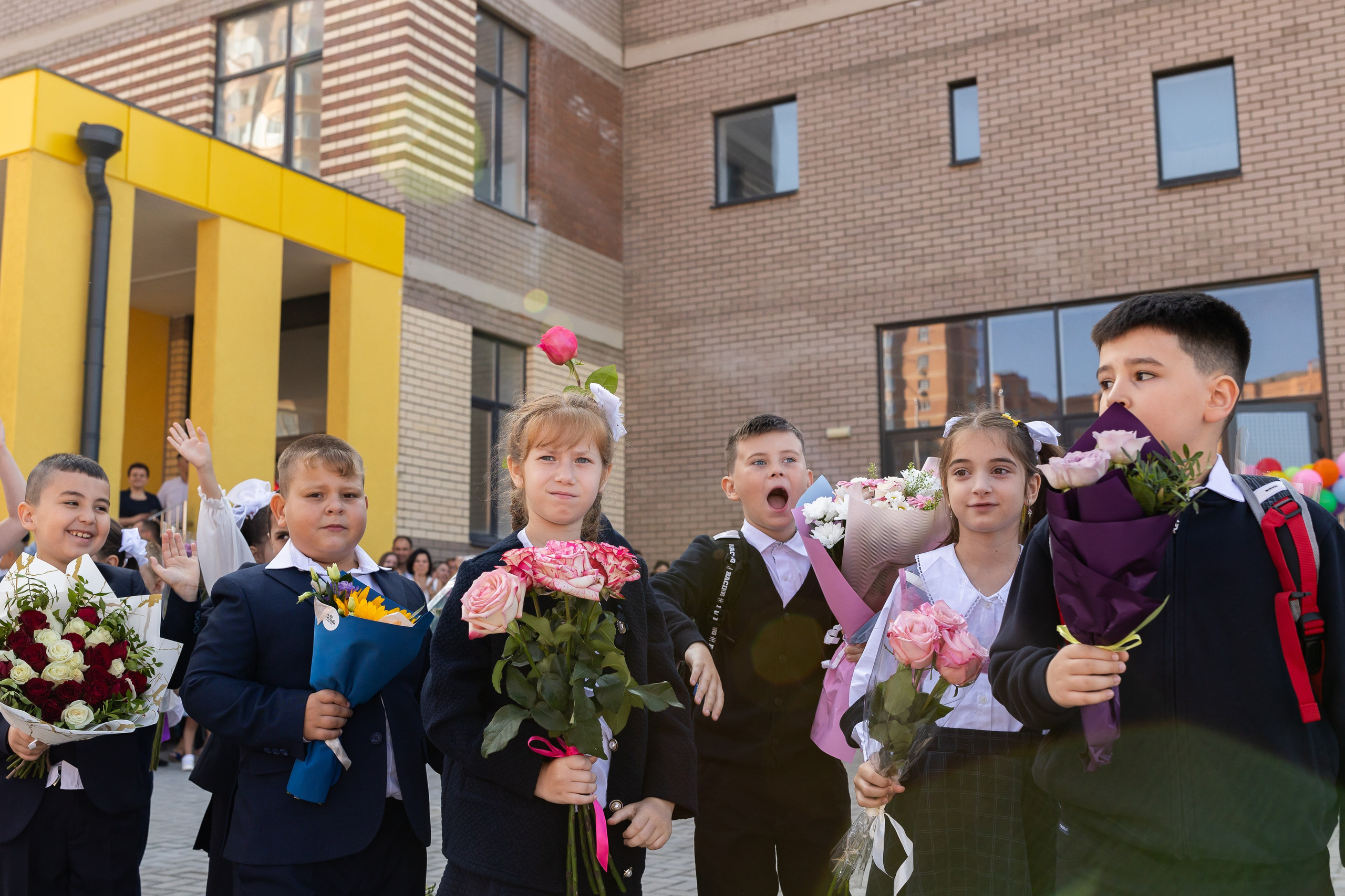 Линейка 1 сентября. Профессиональный Фотограф в Москве Андрей Славнов