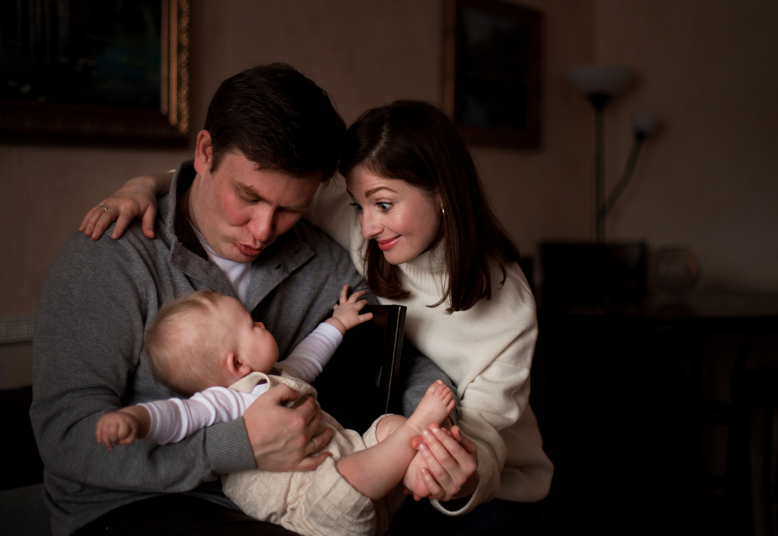 Анастасия, домашняя съемка. Фотограф Наталья Яковлева, Санкт-Петербург. Семьи, ньюборн, крещения