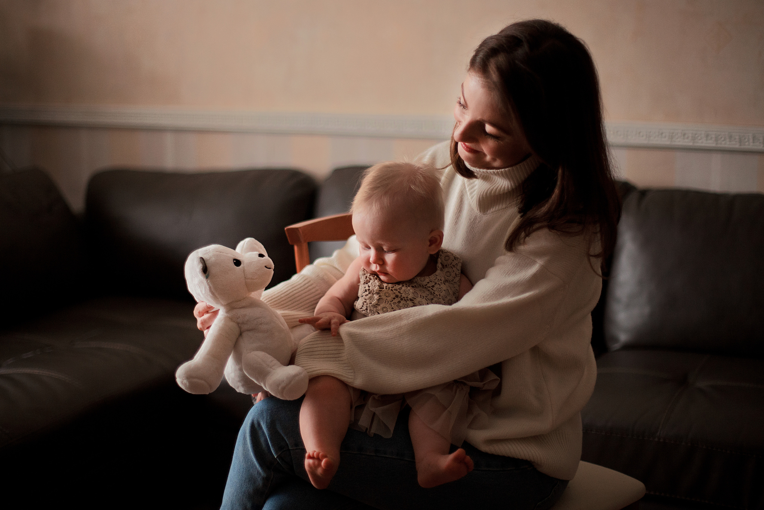 Анастасия, домашняя съемка. Фотограф Наталья Яковлева, Санкт-Петербург. Семьи, ньюборн, крещения