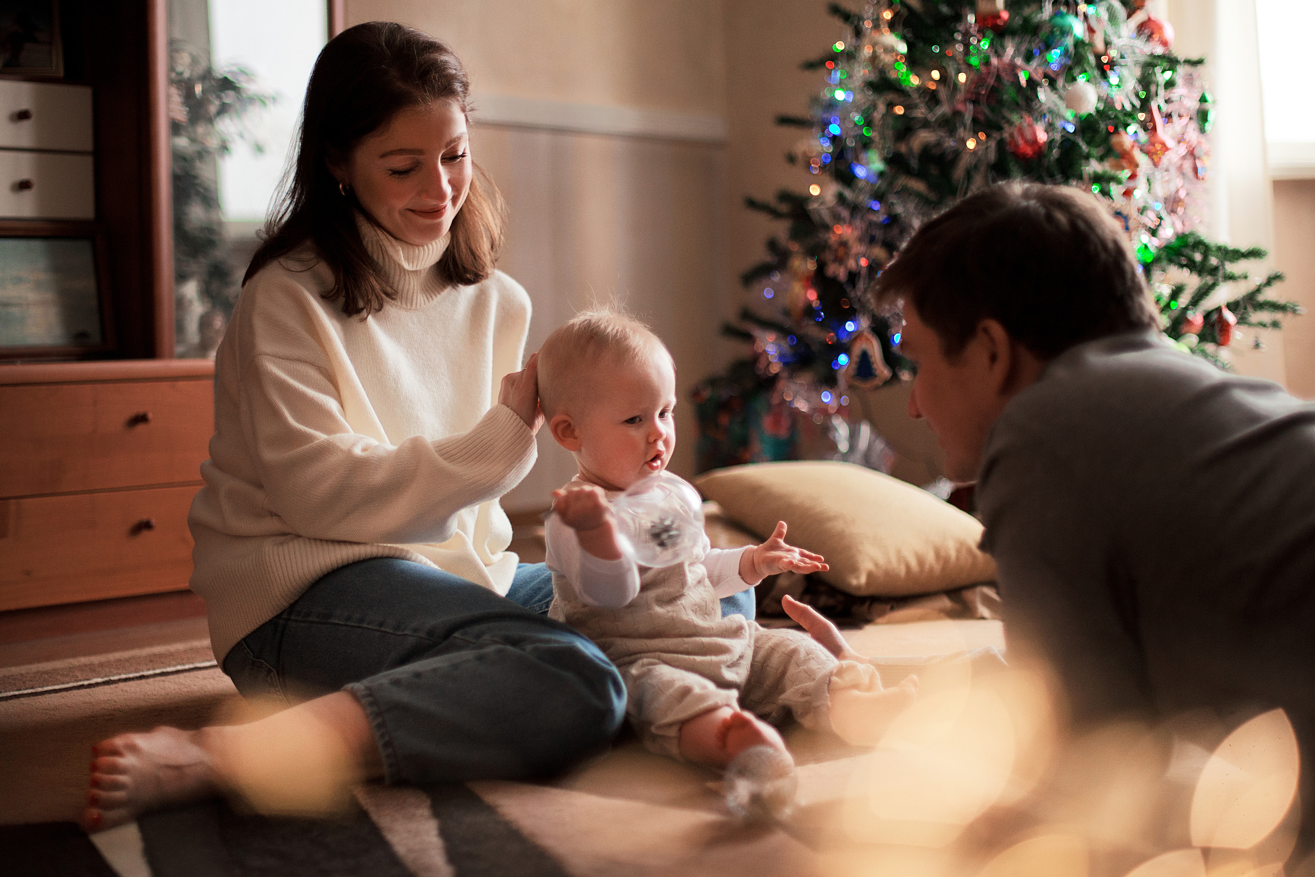 Анастасия, домашняя съемка. Фотограф Наталья Яковлева, Санкт-Петербург. Семьи, ньюборн, крещения