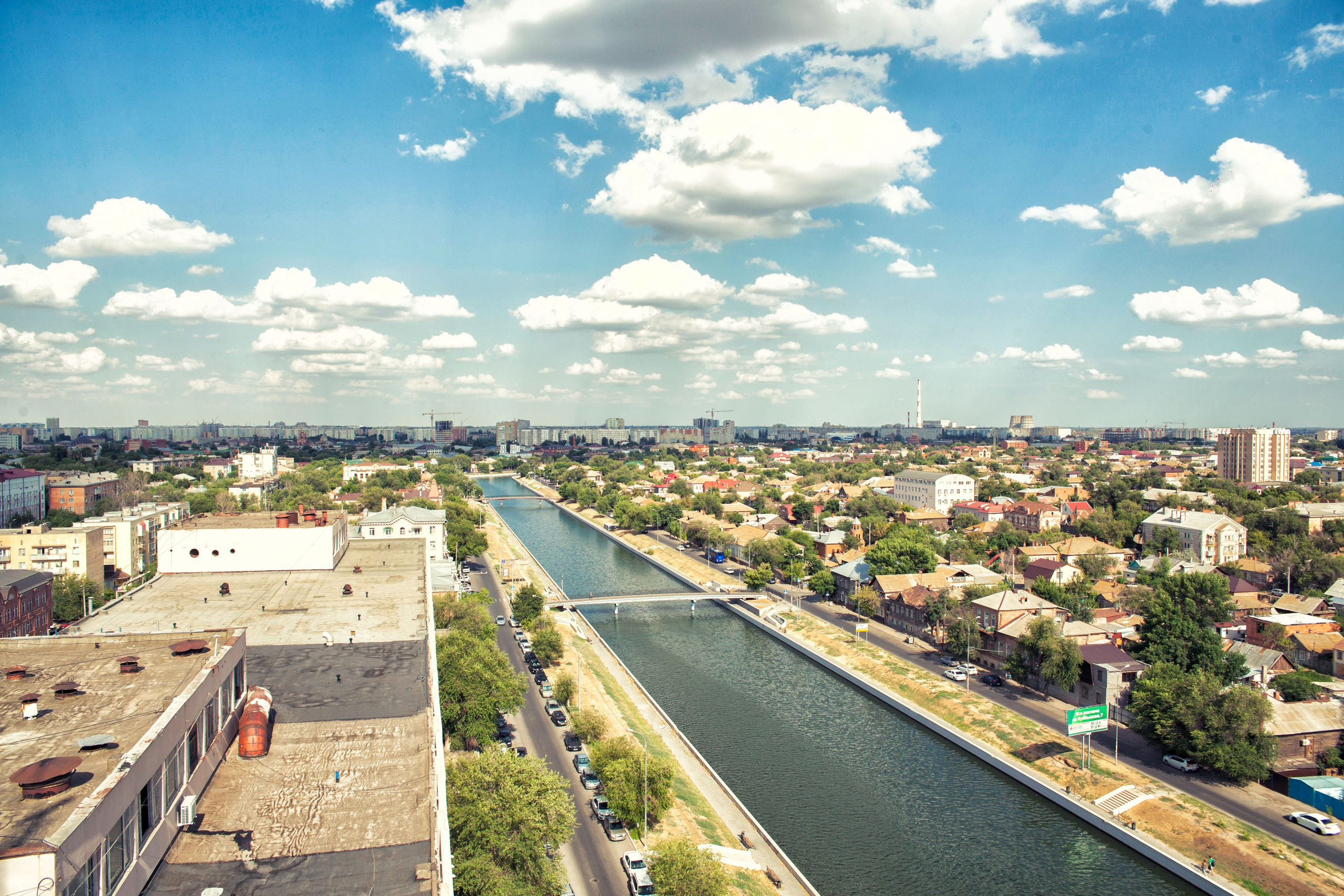 Вид с крыши. Фотограф Анатолий Деникин