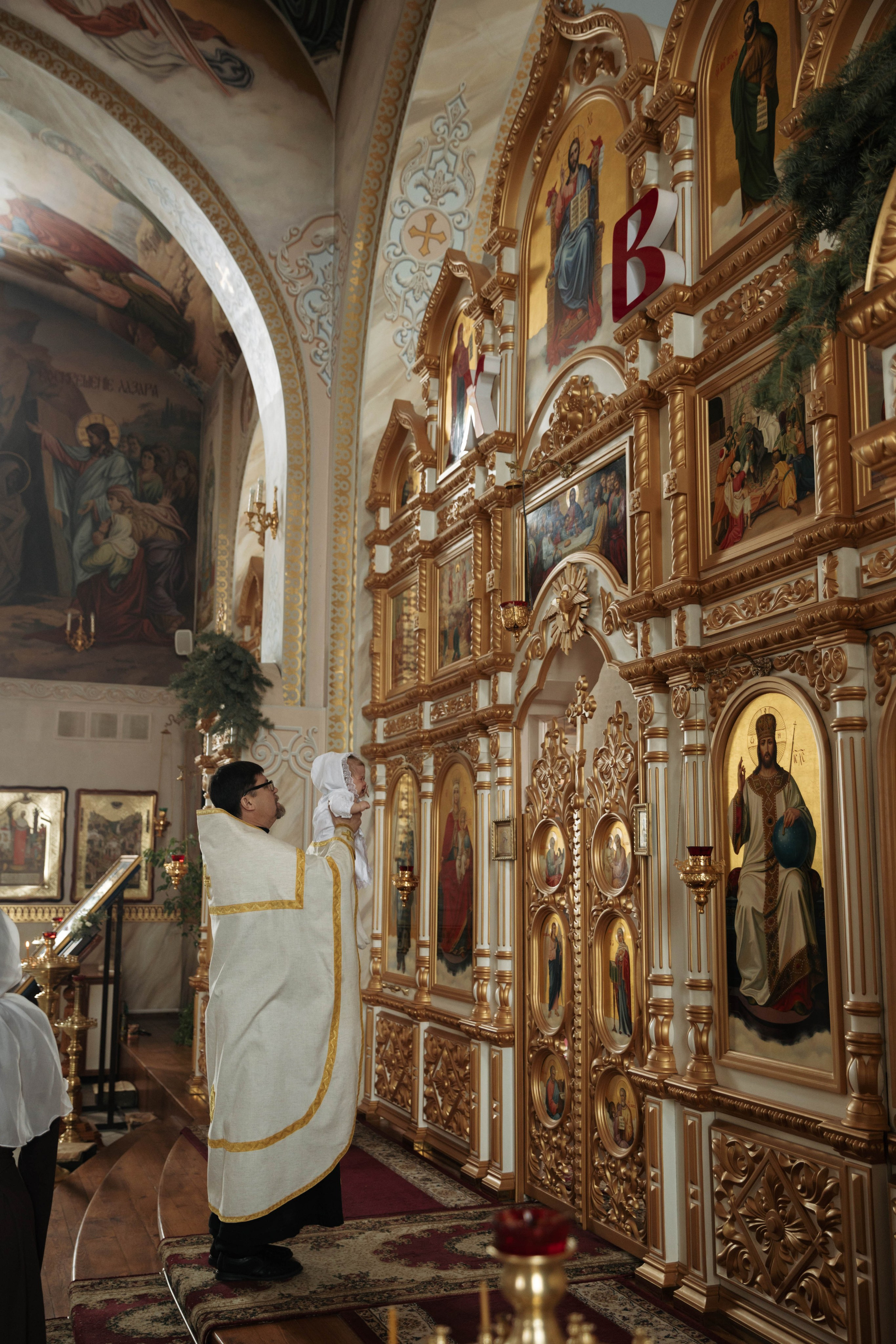 Таинство Крещения Владиславы. Фотограф Сальск Катерина