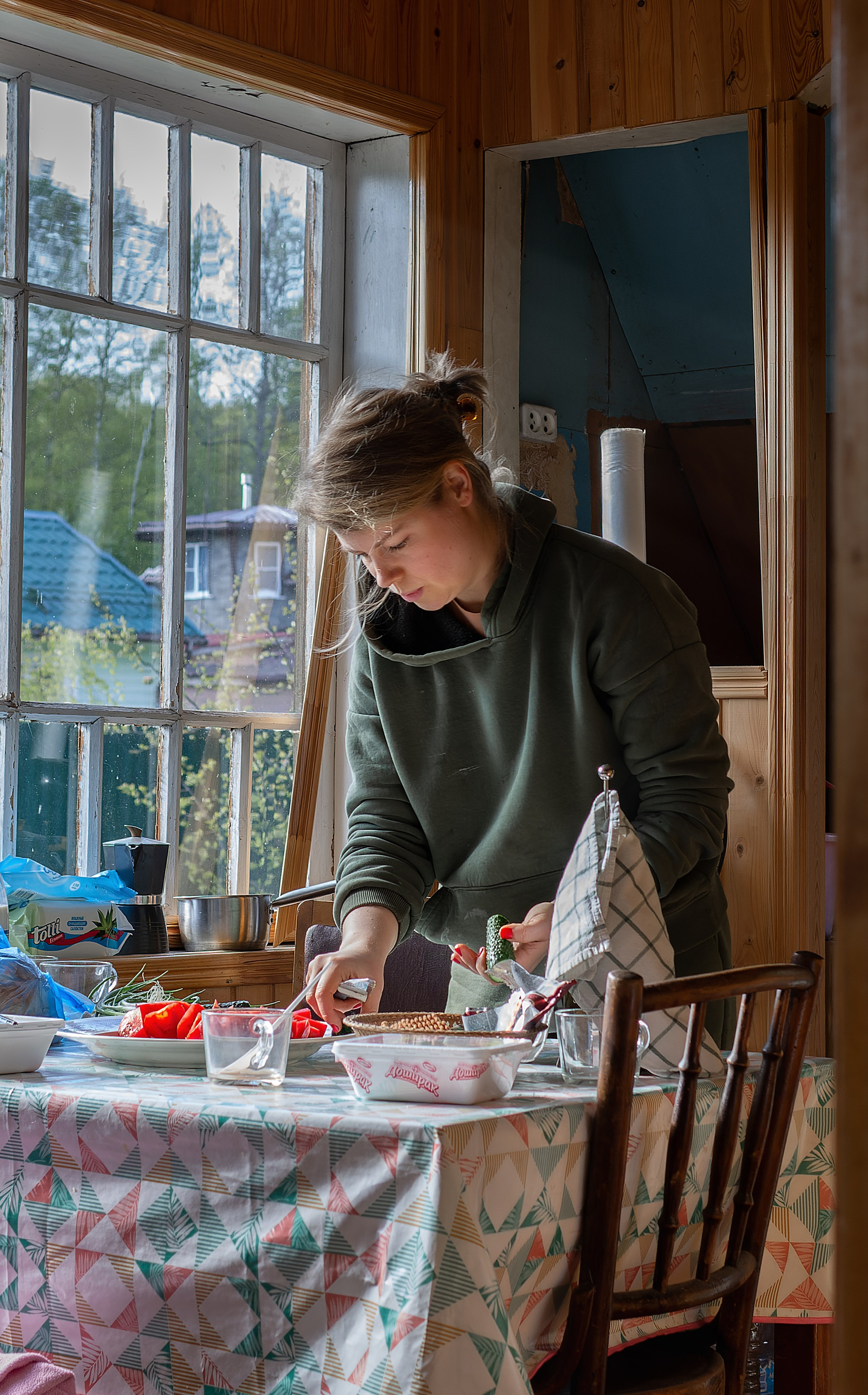 Семейная дачная фотосессия lifestyle