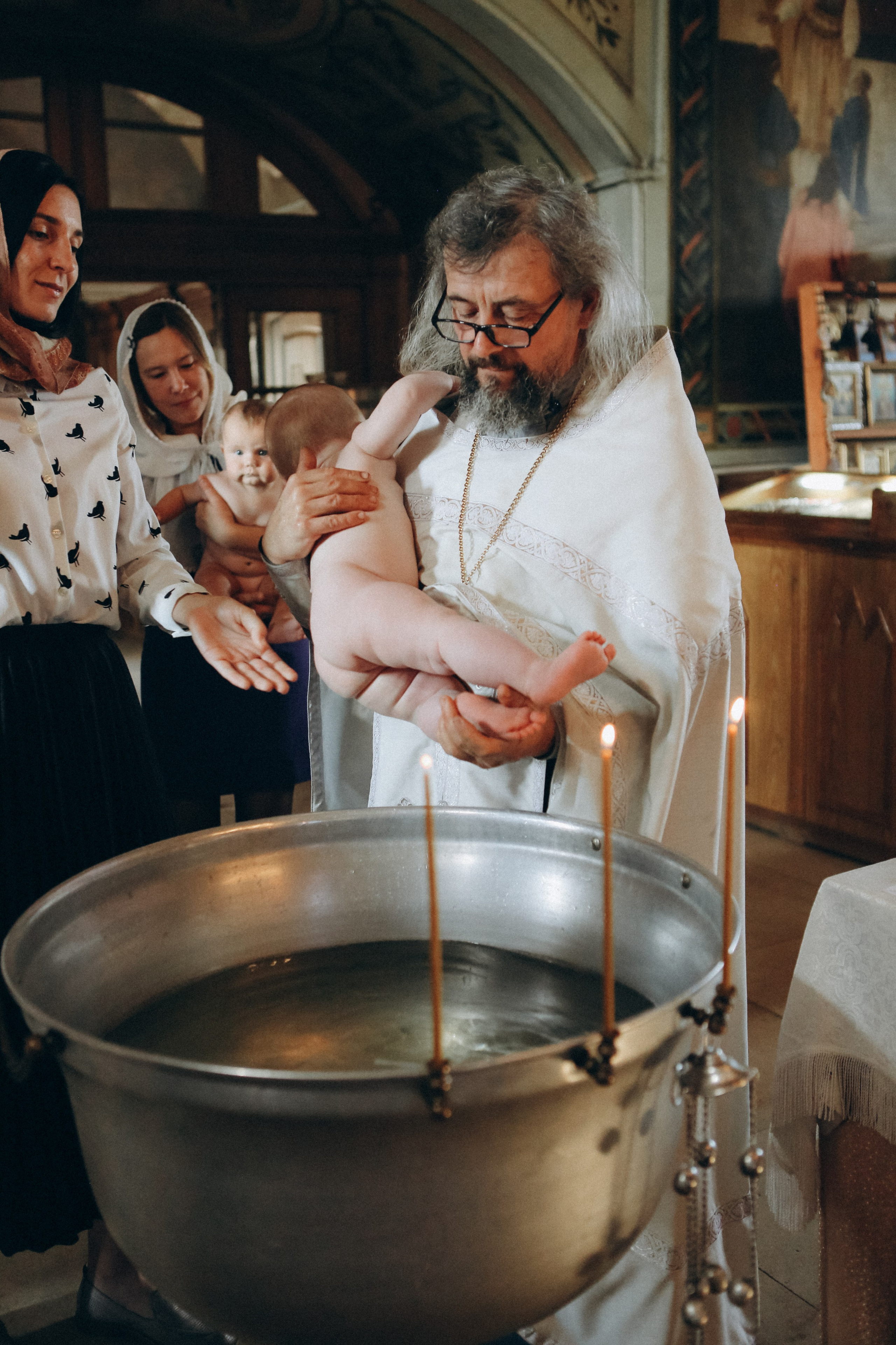 Крещение Ивана. Фотограф Анастасия Кувшинова Москва