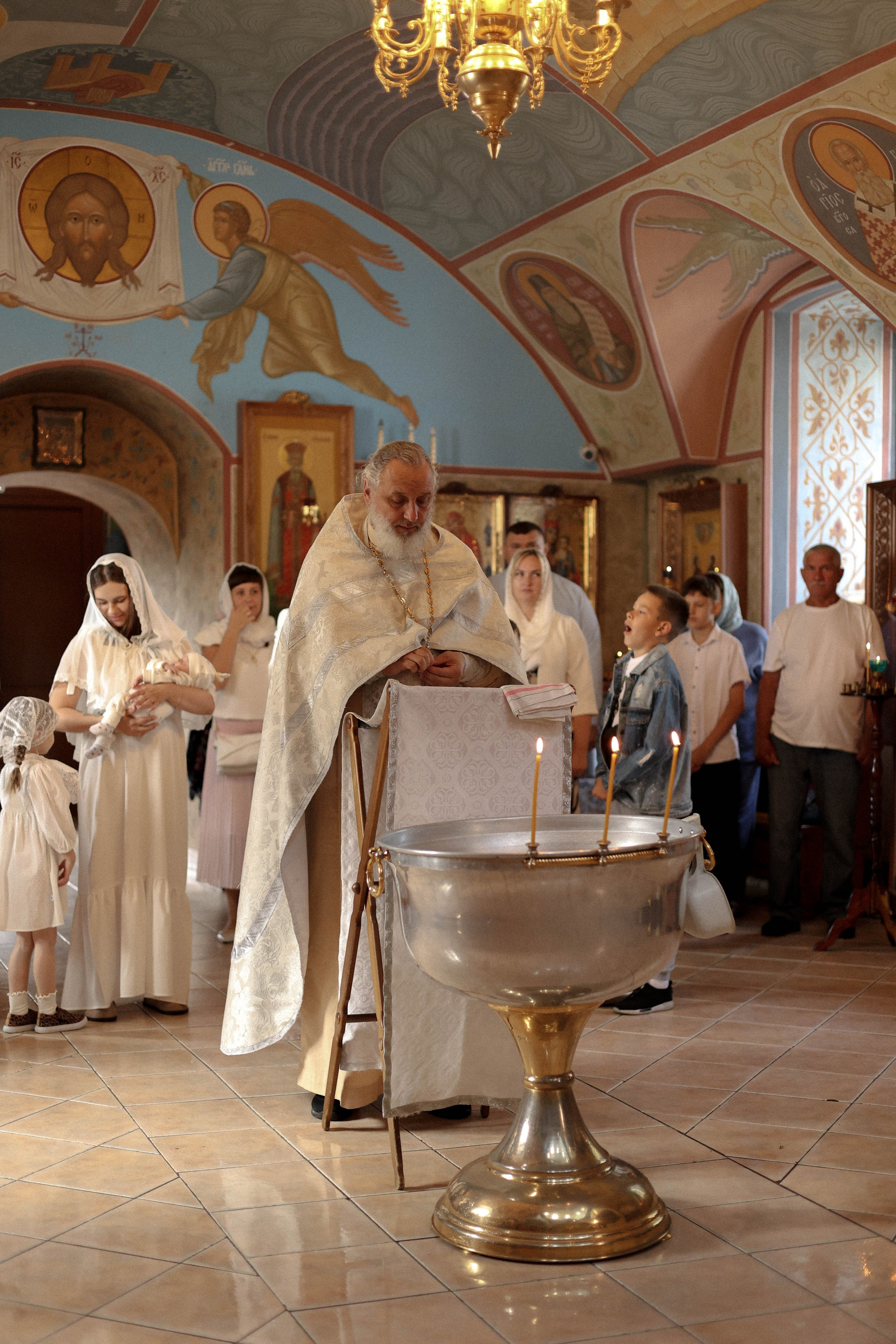 Крещение Софии. Фотограф Анастасия Кувшинова Москва