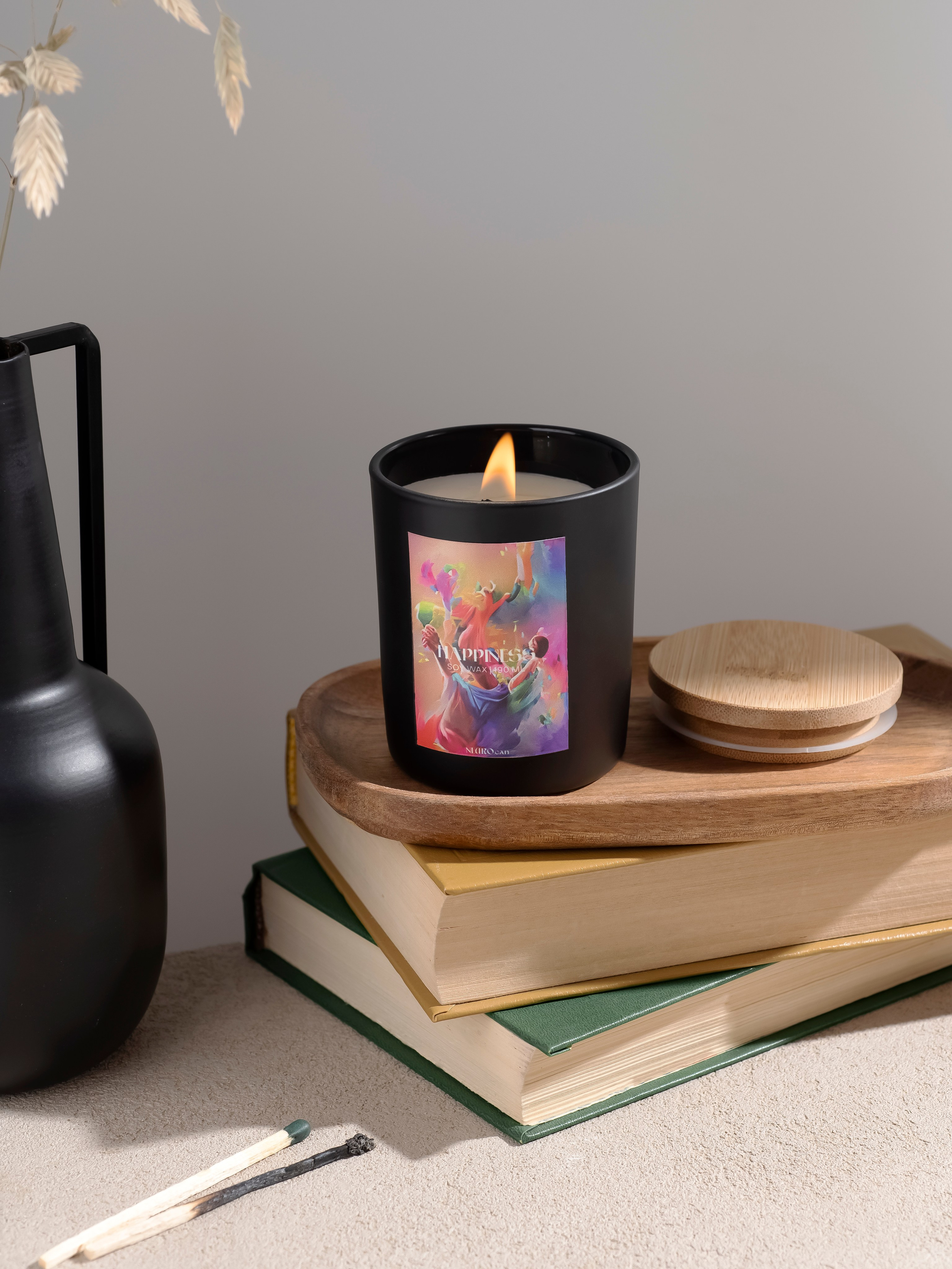 Фотосъемка свечей в интерьере для каталога