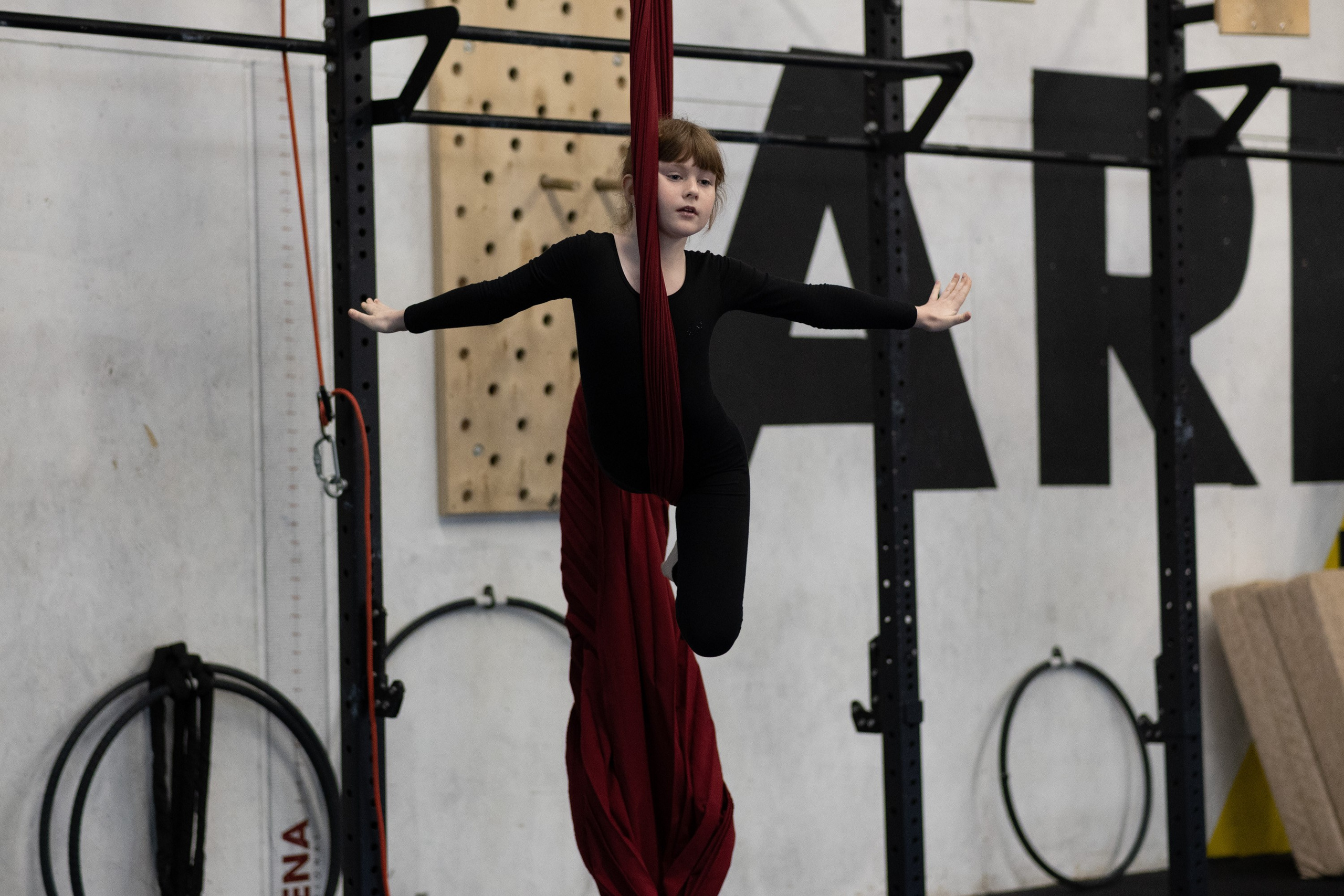 Внутриклубные соревнования по воздушной гимнастике 02.04.23