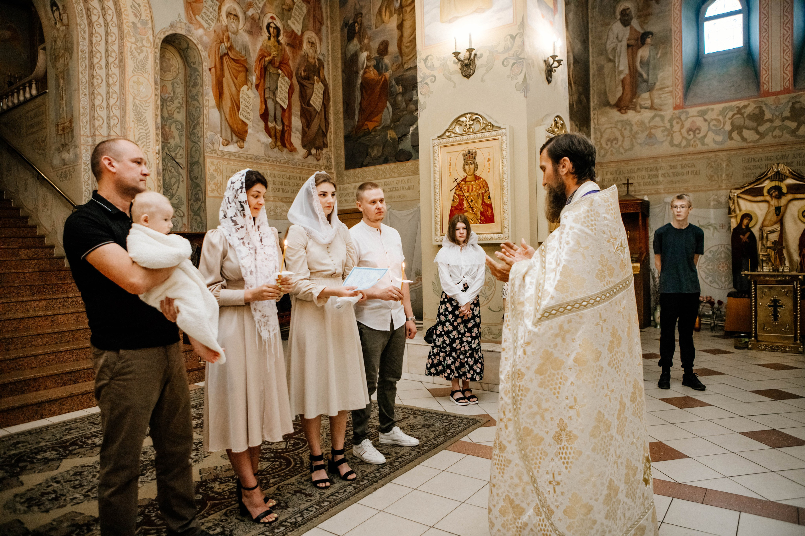 Крещение. Рыжова Тамара