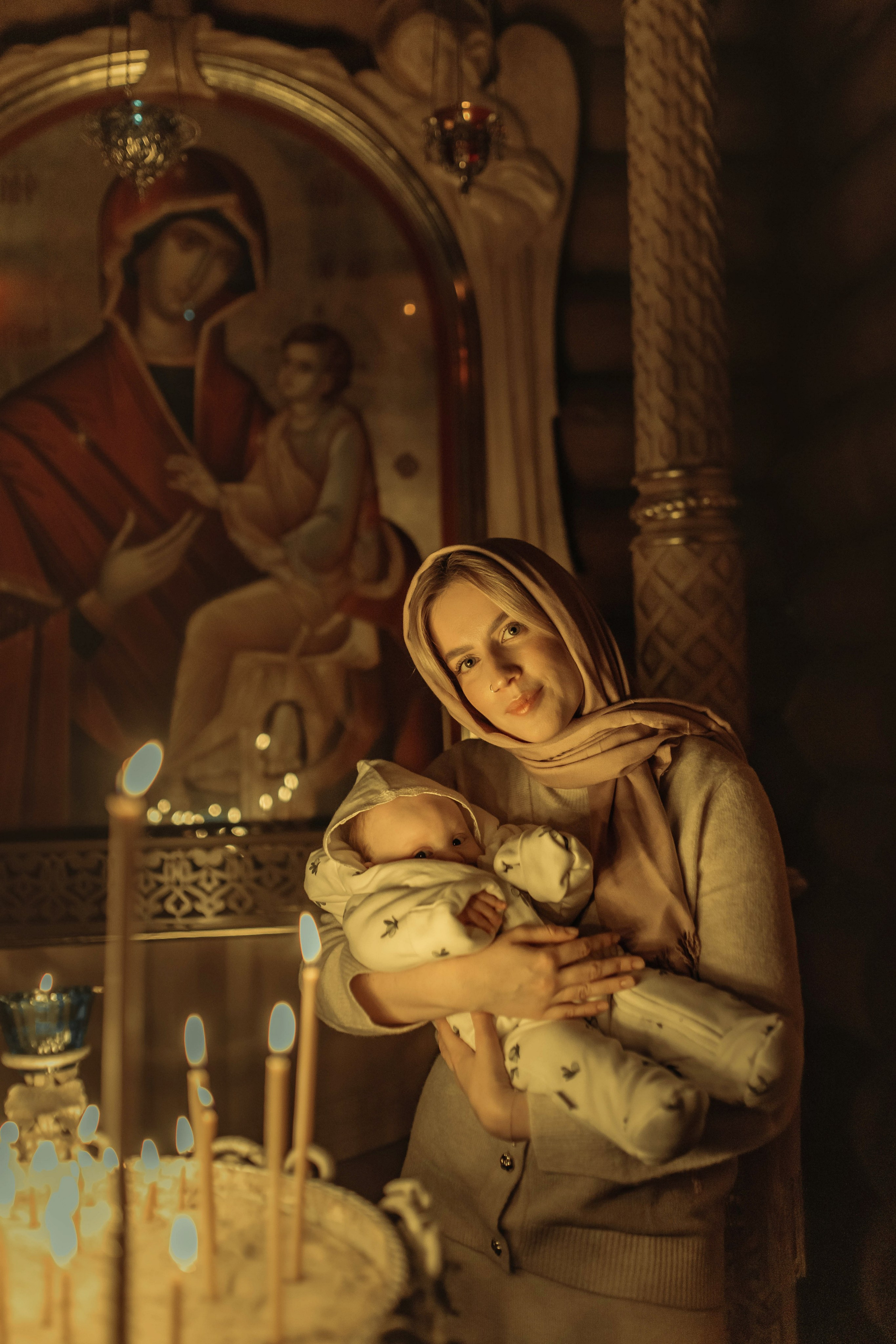 Крещение Эмилии, храм Святой Троицы, ноябрь 25