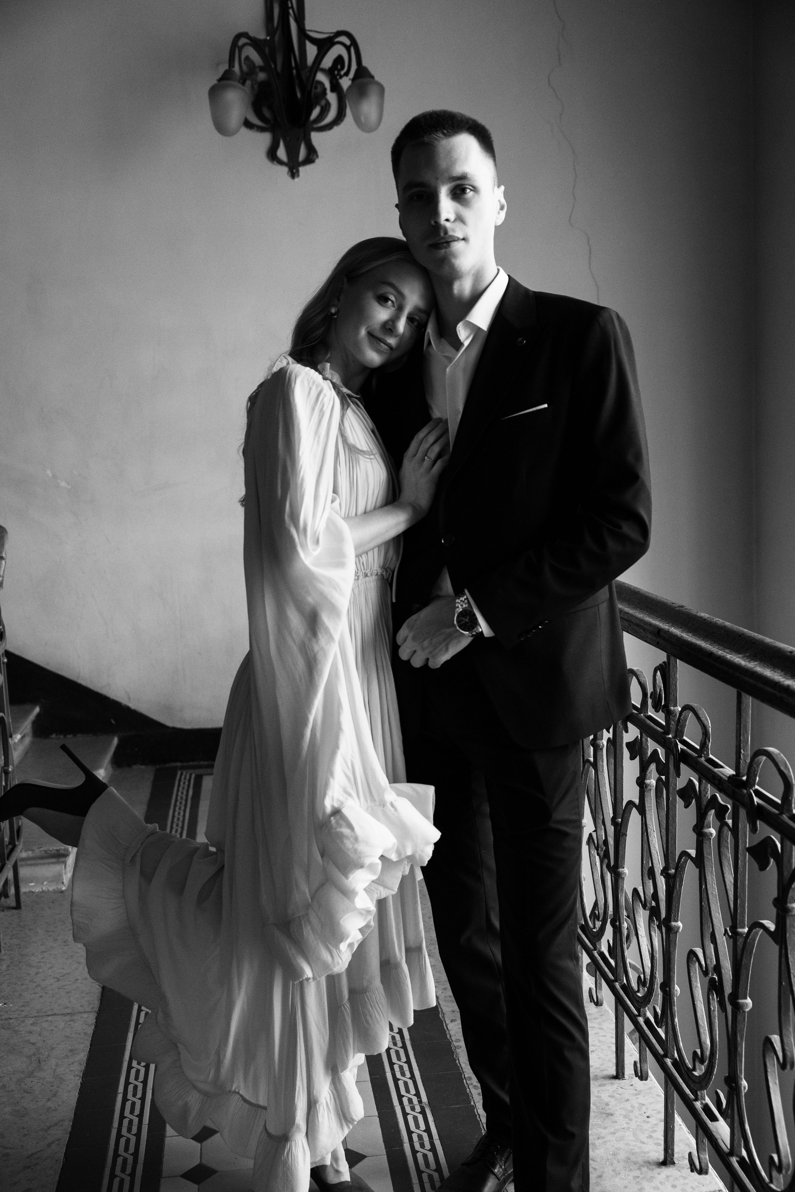 Даша и Константин Витебский вокзал. Фотограф/видеограф в Санкт-Петербурге Динара Гольдина