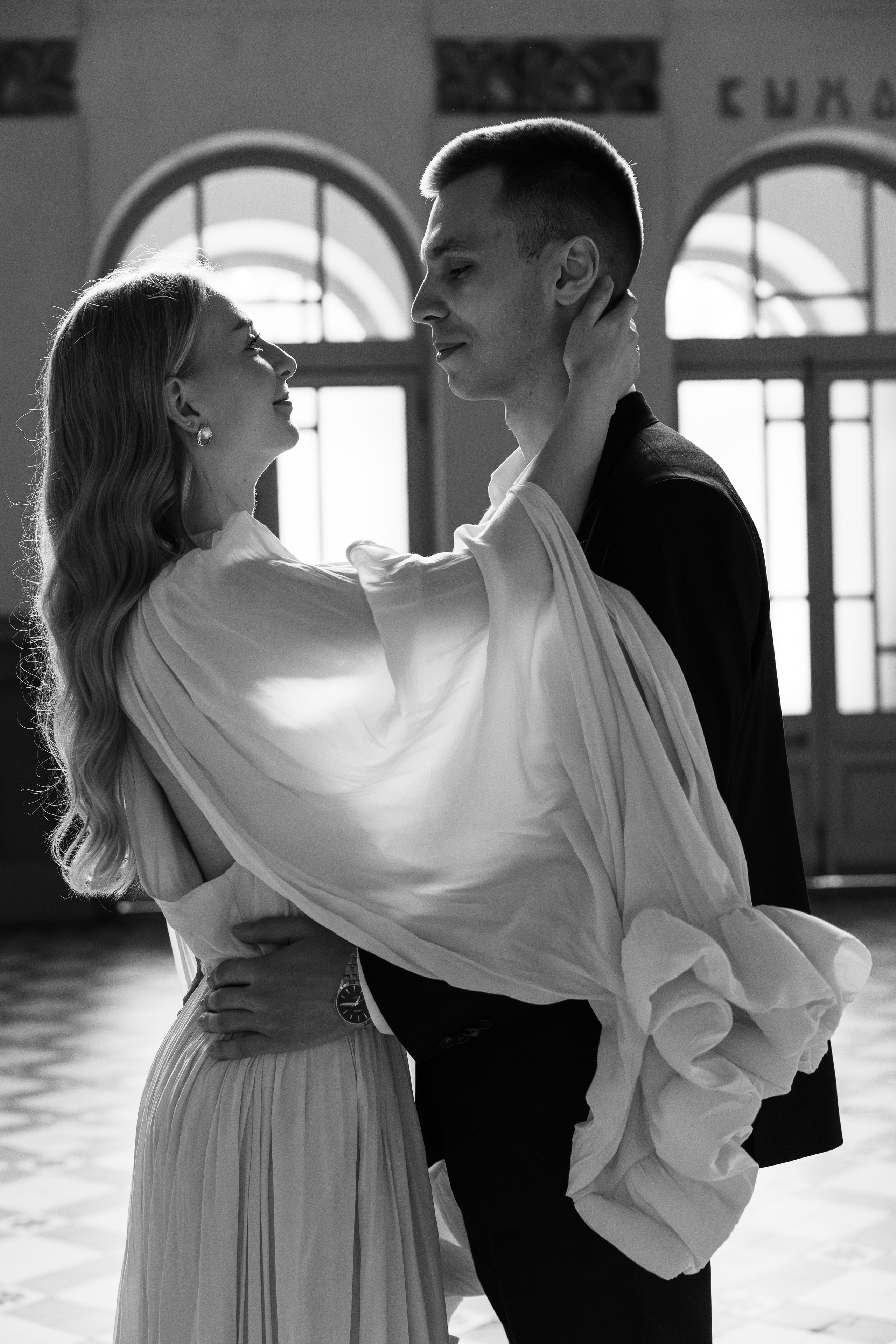 Даша и Константин Витебский вокзал. Фотограф/видеограф в Санкт-Петербурге Динара Гольдина