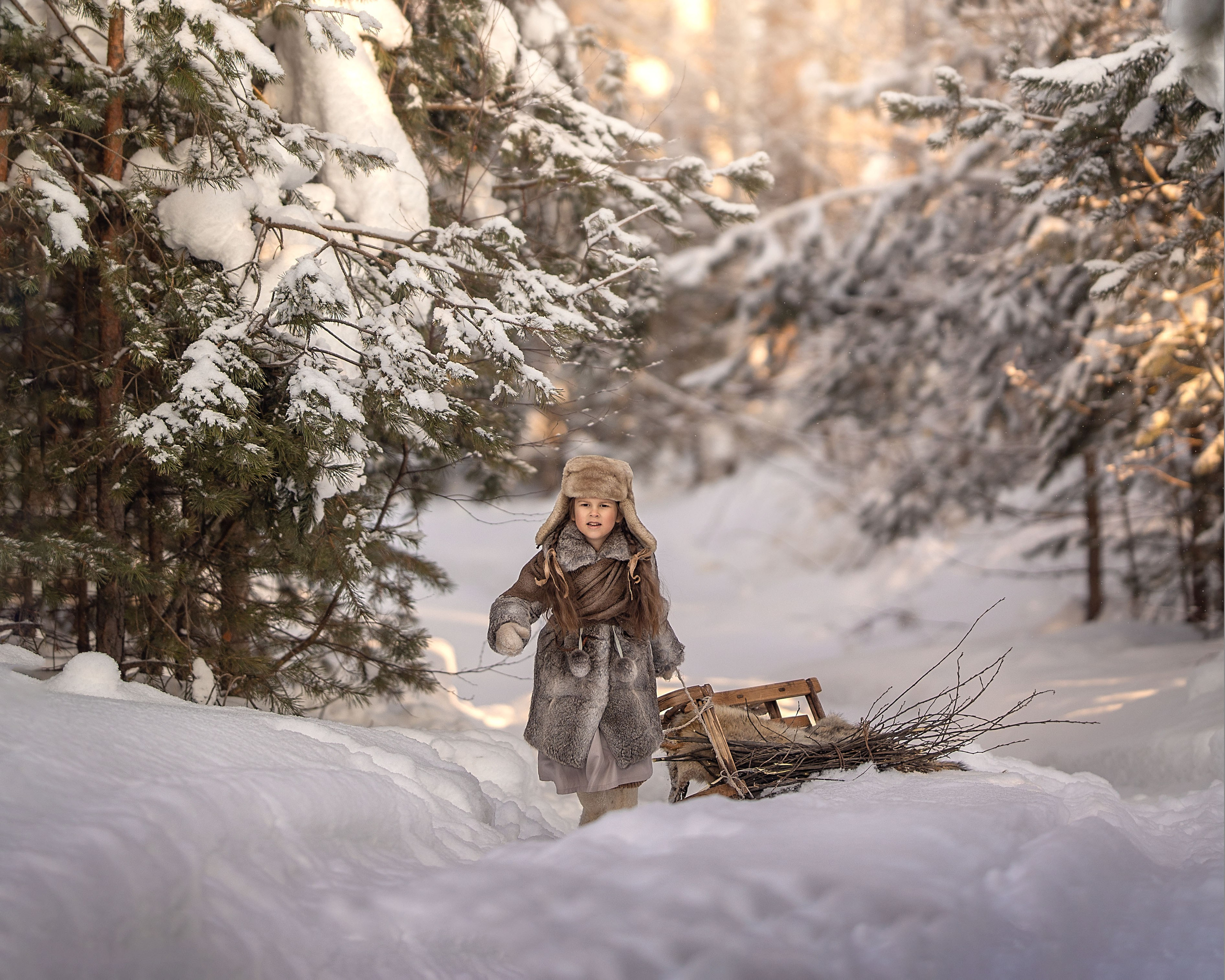 Зимние забавы. Елена Чернигина семейный и детский фотограф в Нижнем Новгороде и Бор