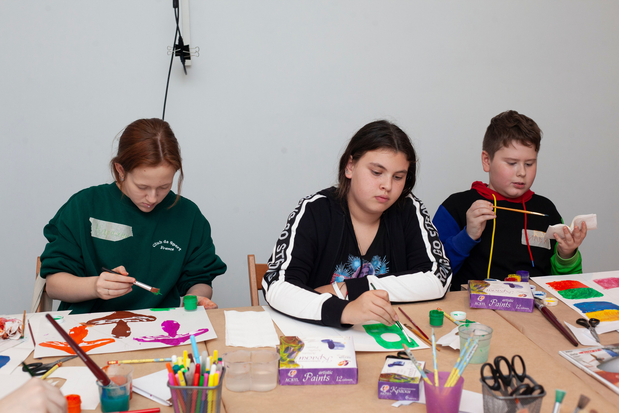 Детский мастер-класс в ММОМА. Stanislav Baryshev — People. Emotions. Atmosphere