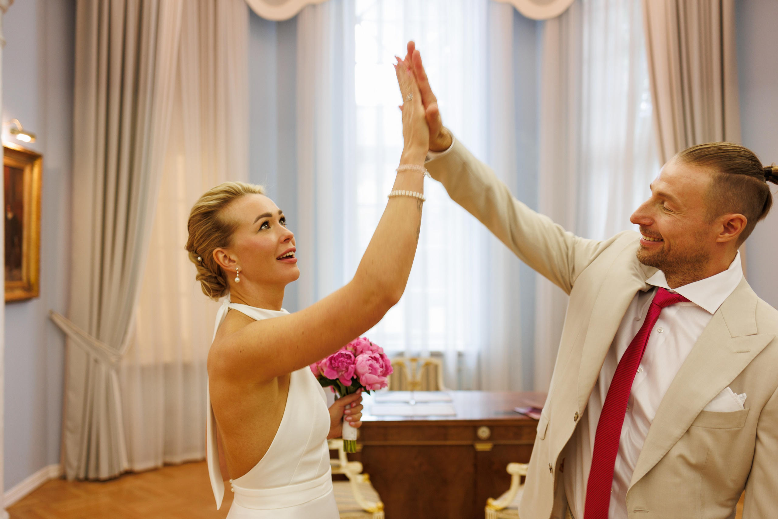 Розовая свадьба Женя и Олег. Марковкина КрисТина