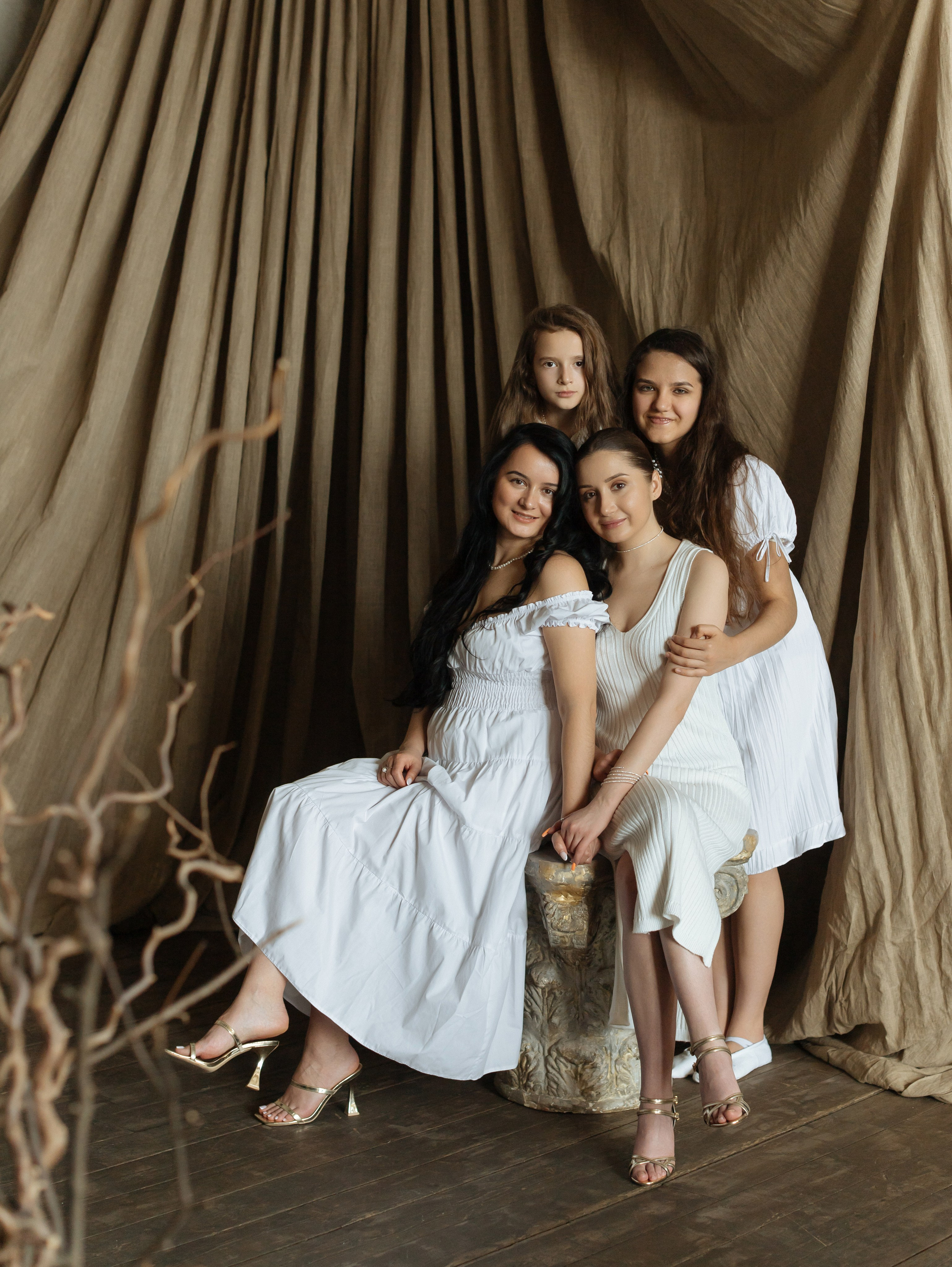 Семейная фотосессия. Фотограф текстиля в Москве Ольга Иванова