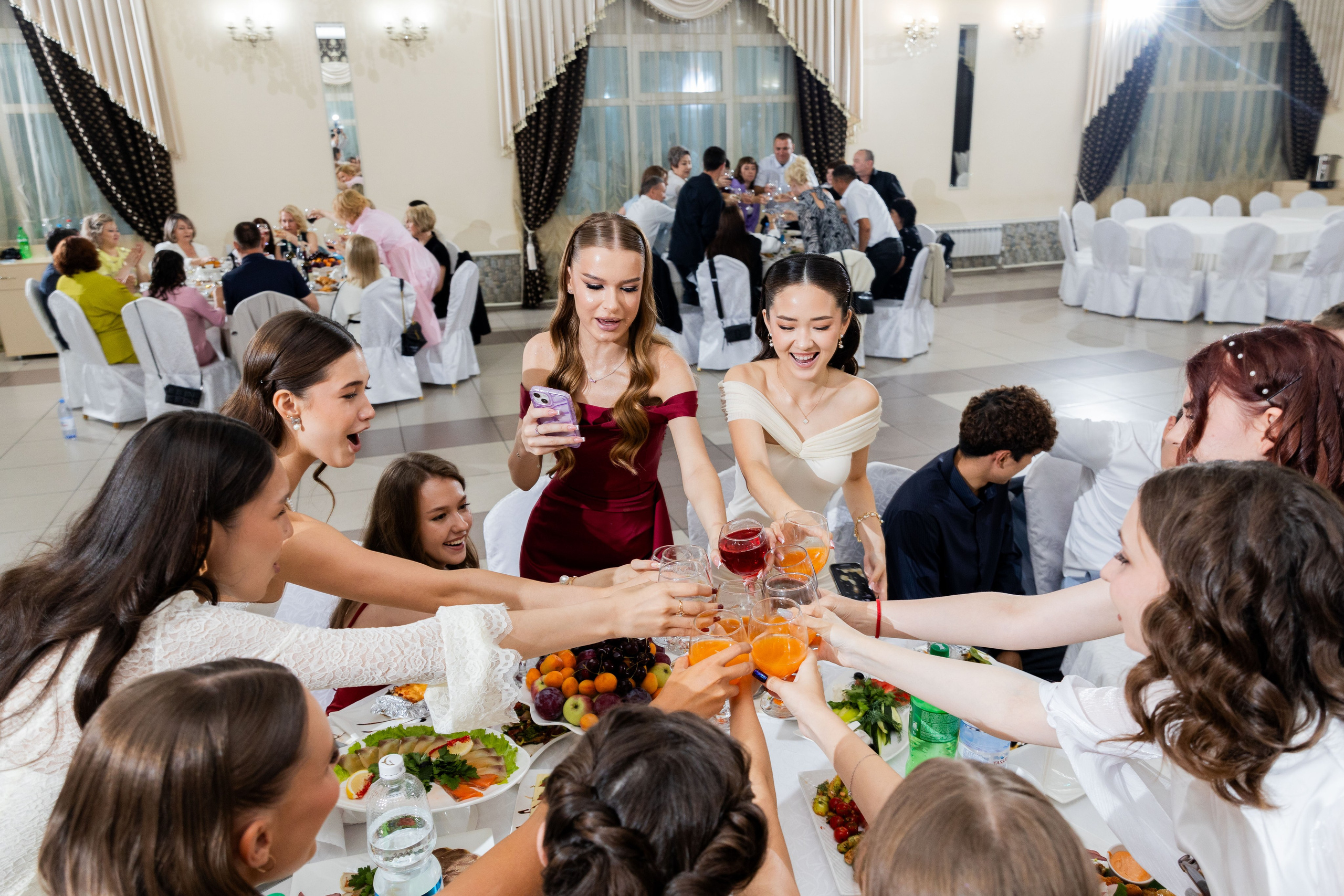 Школа № 10. Выпускной, 11 «А» класс