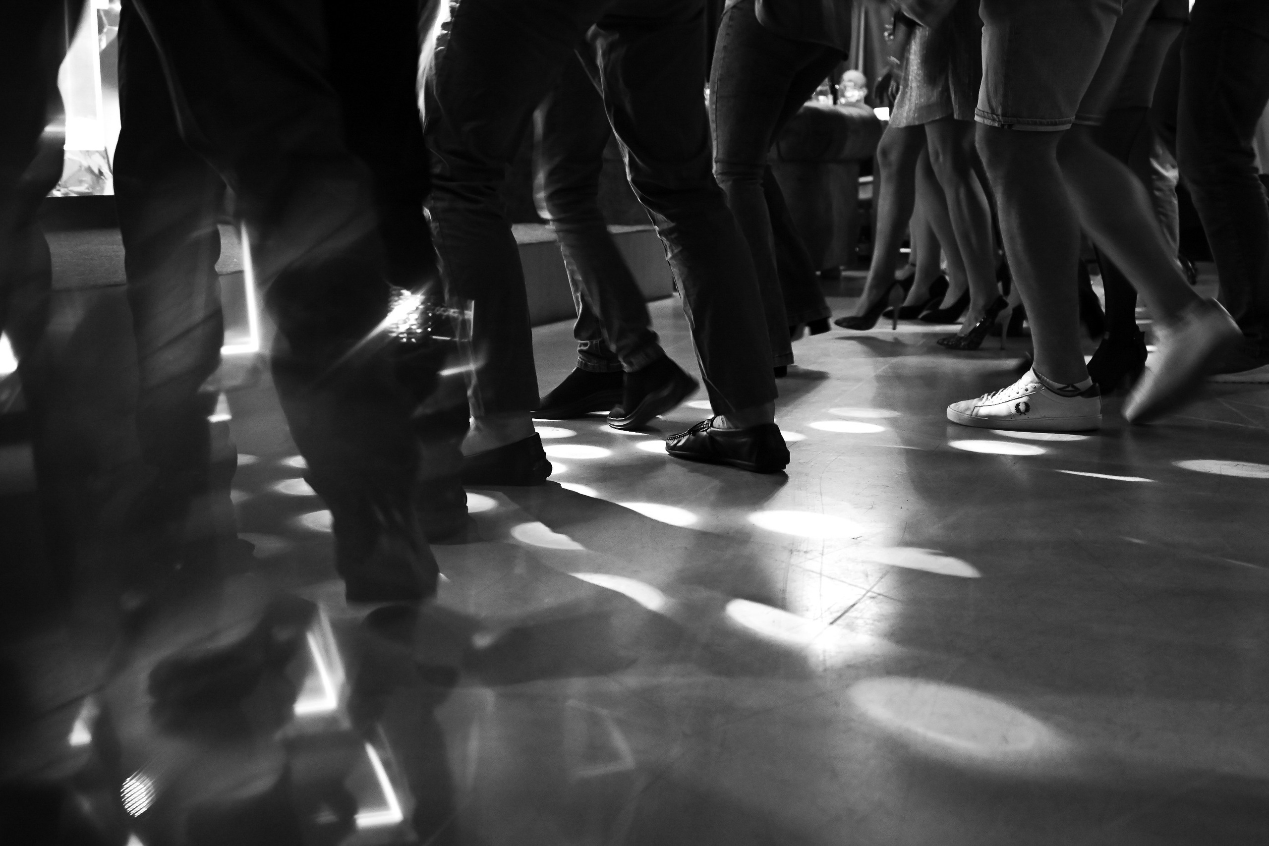 Black and white film. <3