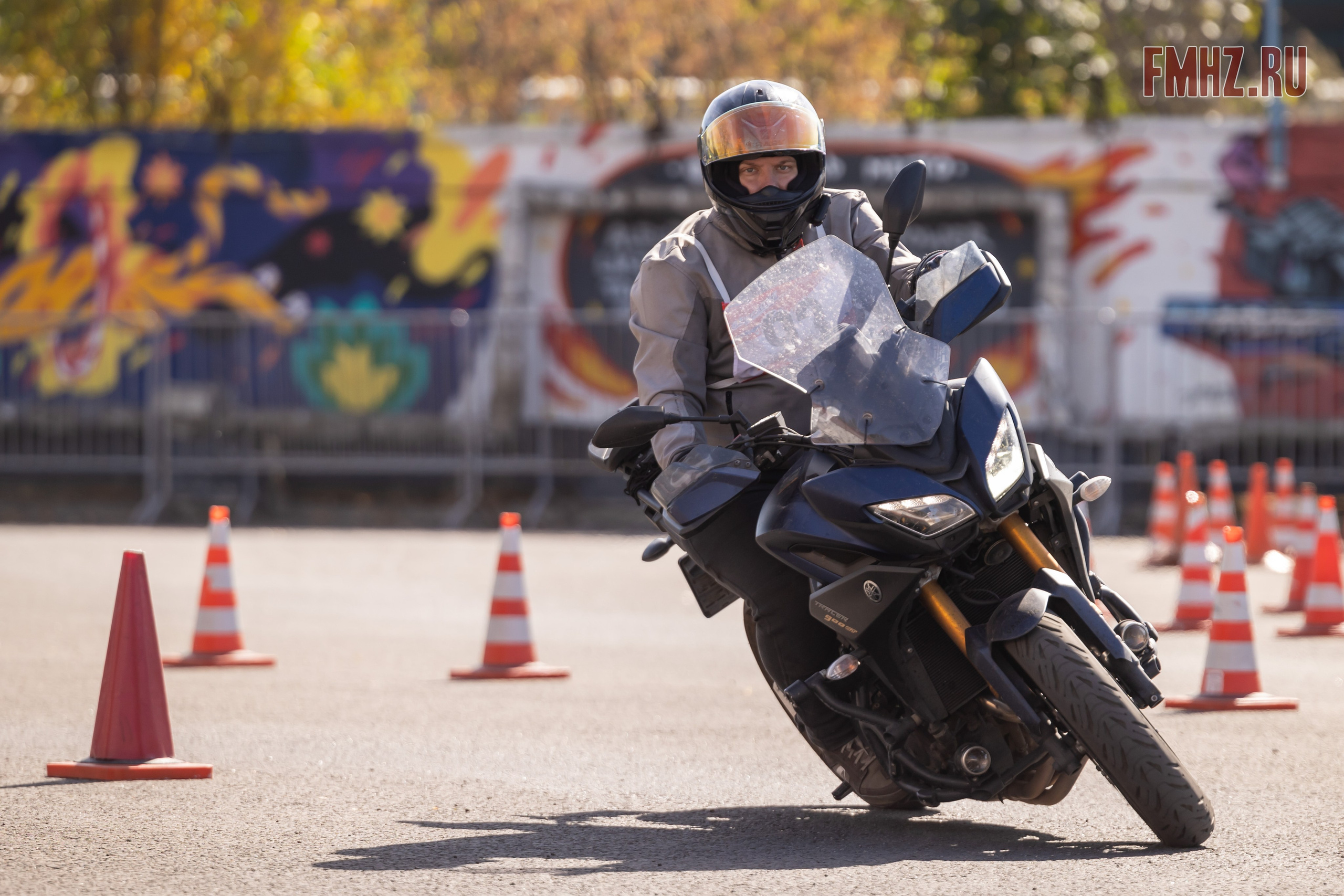 Соревнования по мотоджимхане на площадке Мосгортранс 15.09.2024. Фотограф Владимир Охрименко