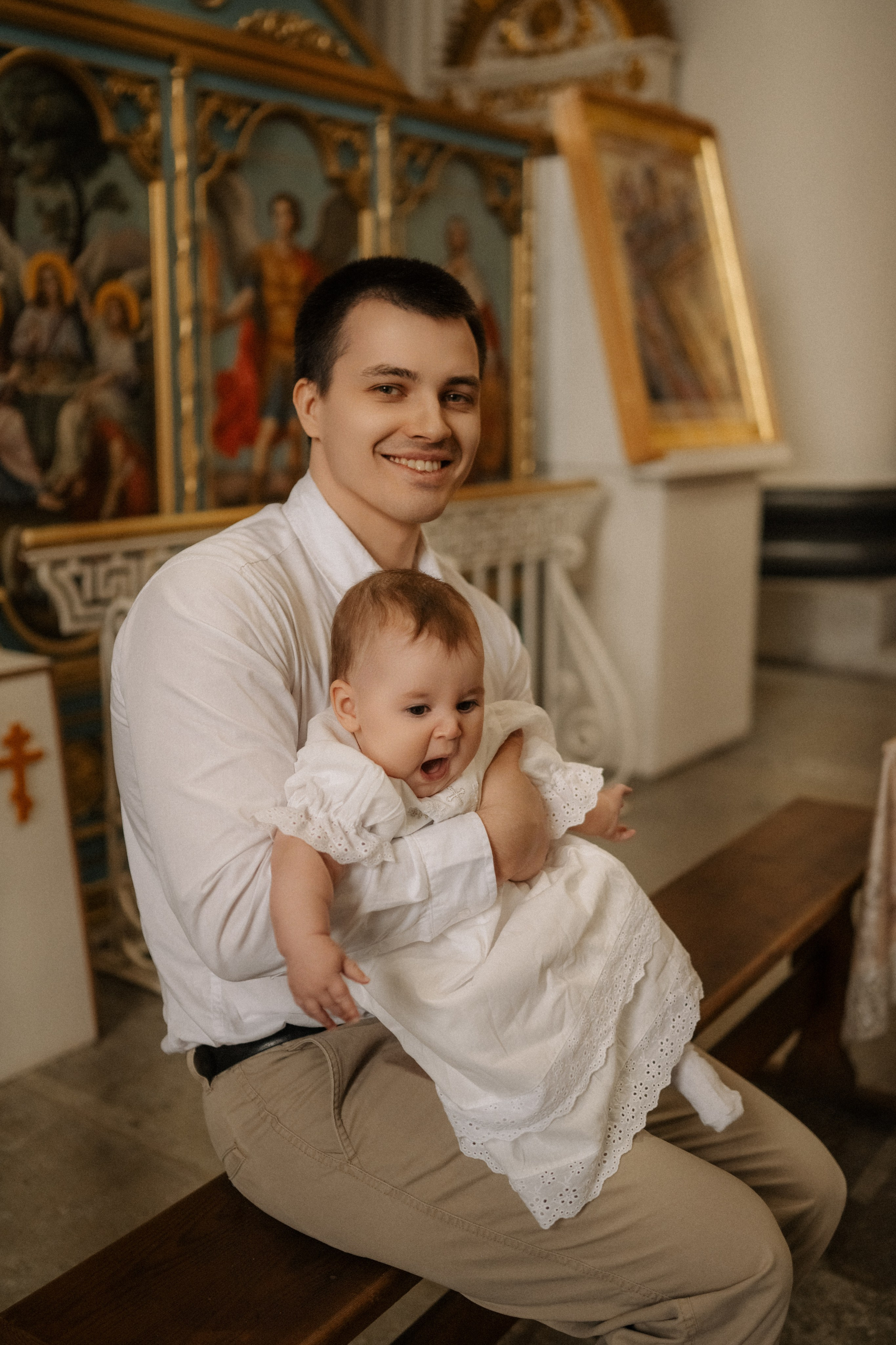 Аня и Лиза — Троицкий собор. Семейный фотограф/ фотограф на крещение в Санкт-Петербурге Дьяконова Валерия