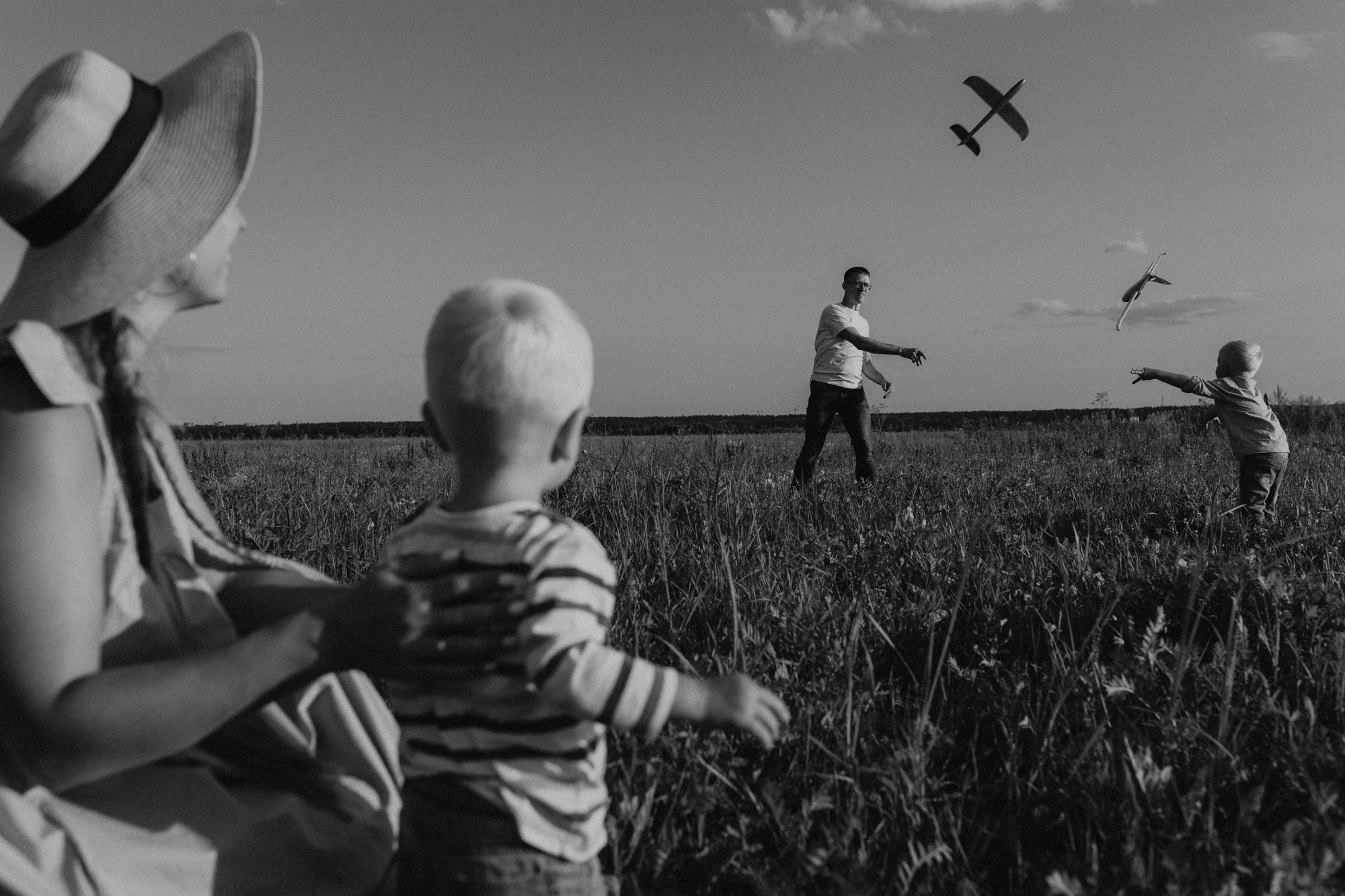 Алина и Саша с сыновьями. Семейный фотограф Маша Тимофеева | Москва