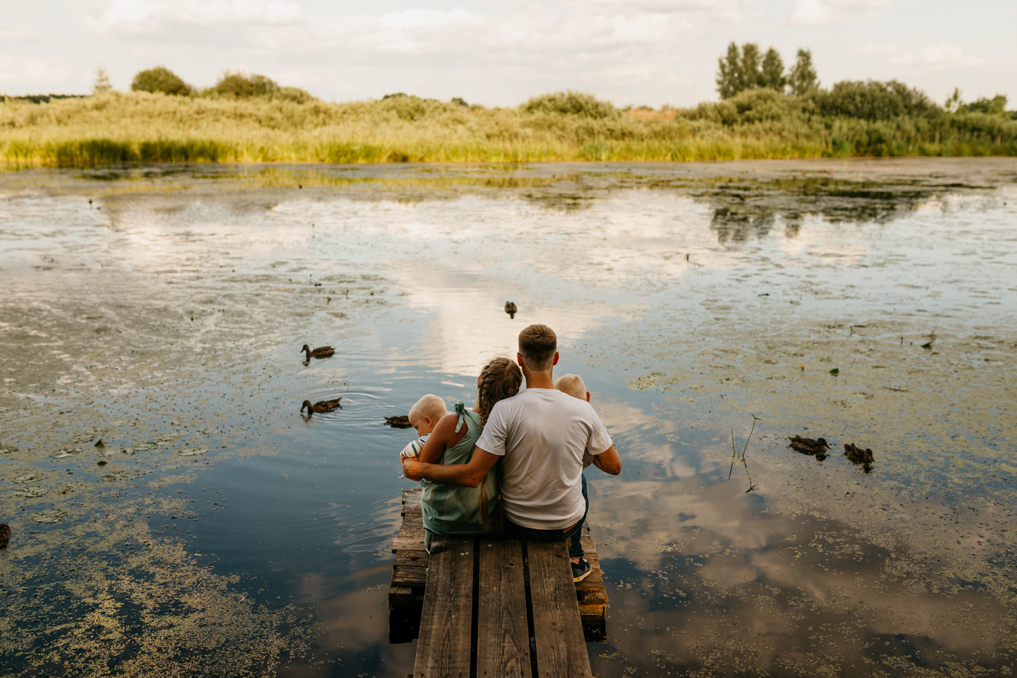 Алина и Саша с сыновьями. Семейный фотограф Маша Тимофеева | Москва