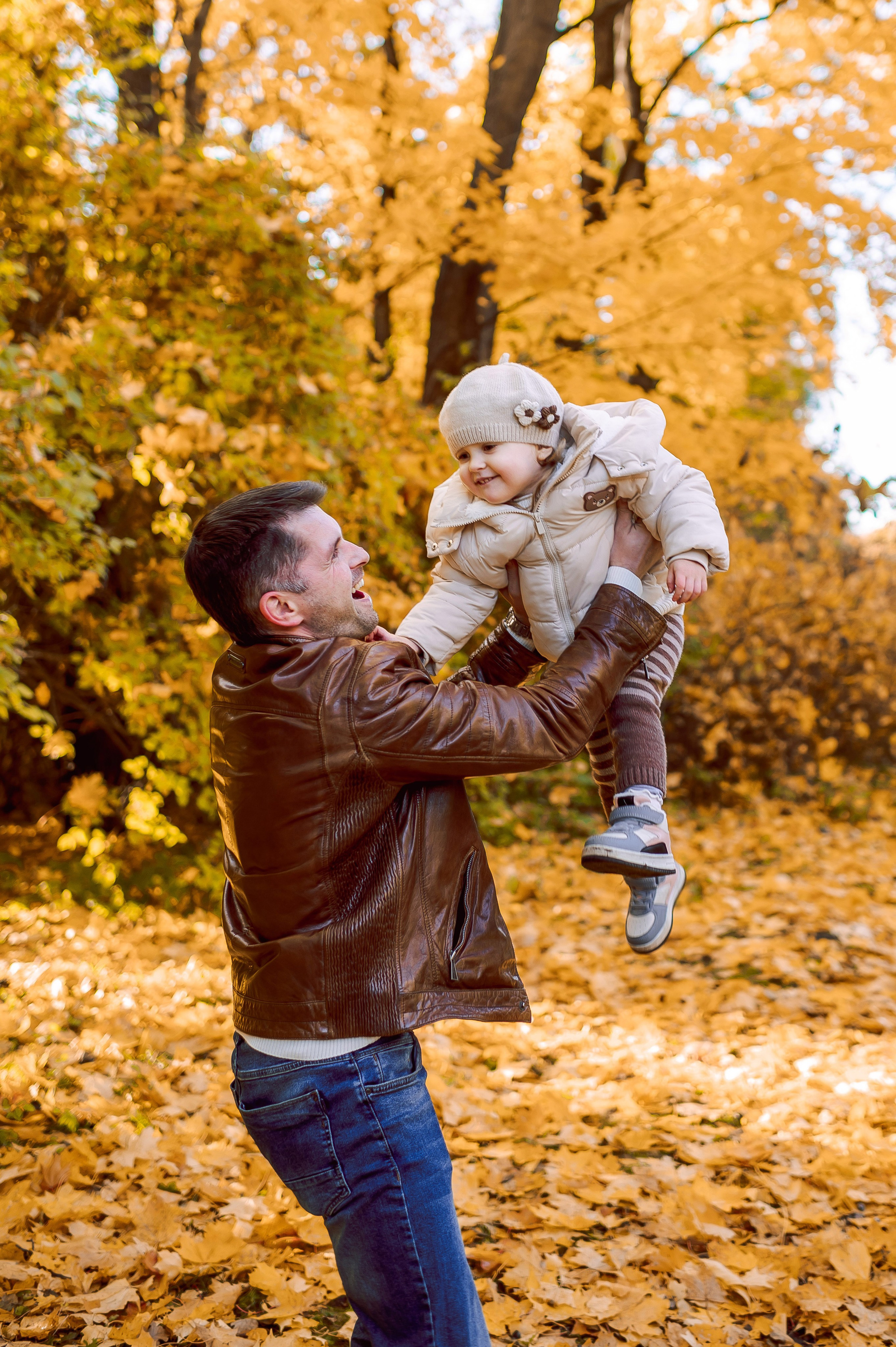 Осенняя семейная прогулка. Портретный, семейный и свадебный фотограф в Санкт-Петербурге и в Пушкине Ширяев Денис