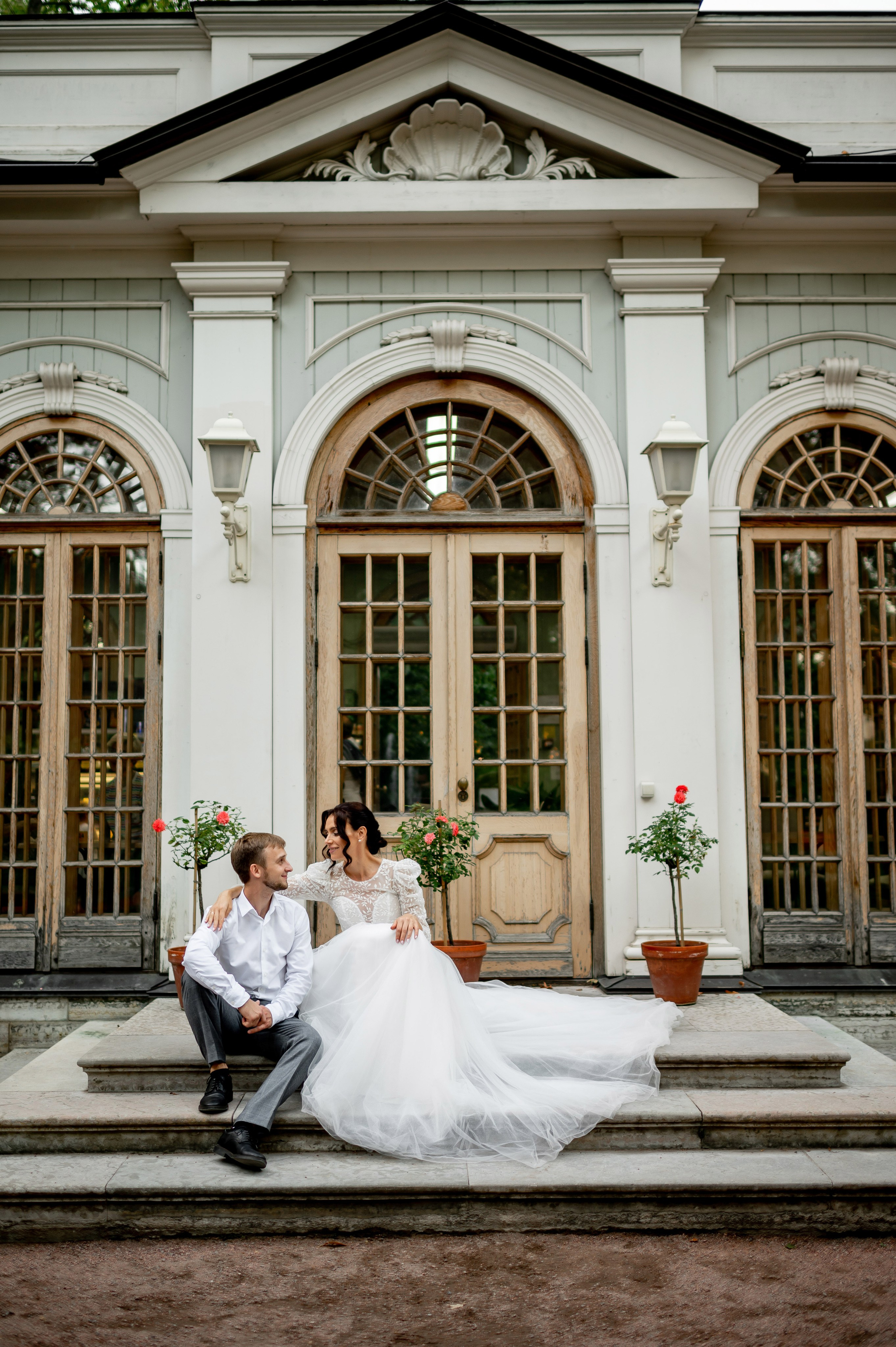 Кирилл и Анжела (круассаны, кофе и фотосессия в Летнем саду). Портретный, семейный и свадебный фотограф в Санкт-Петербурге и в Пушкине Ширяев Денис