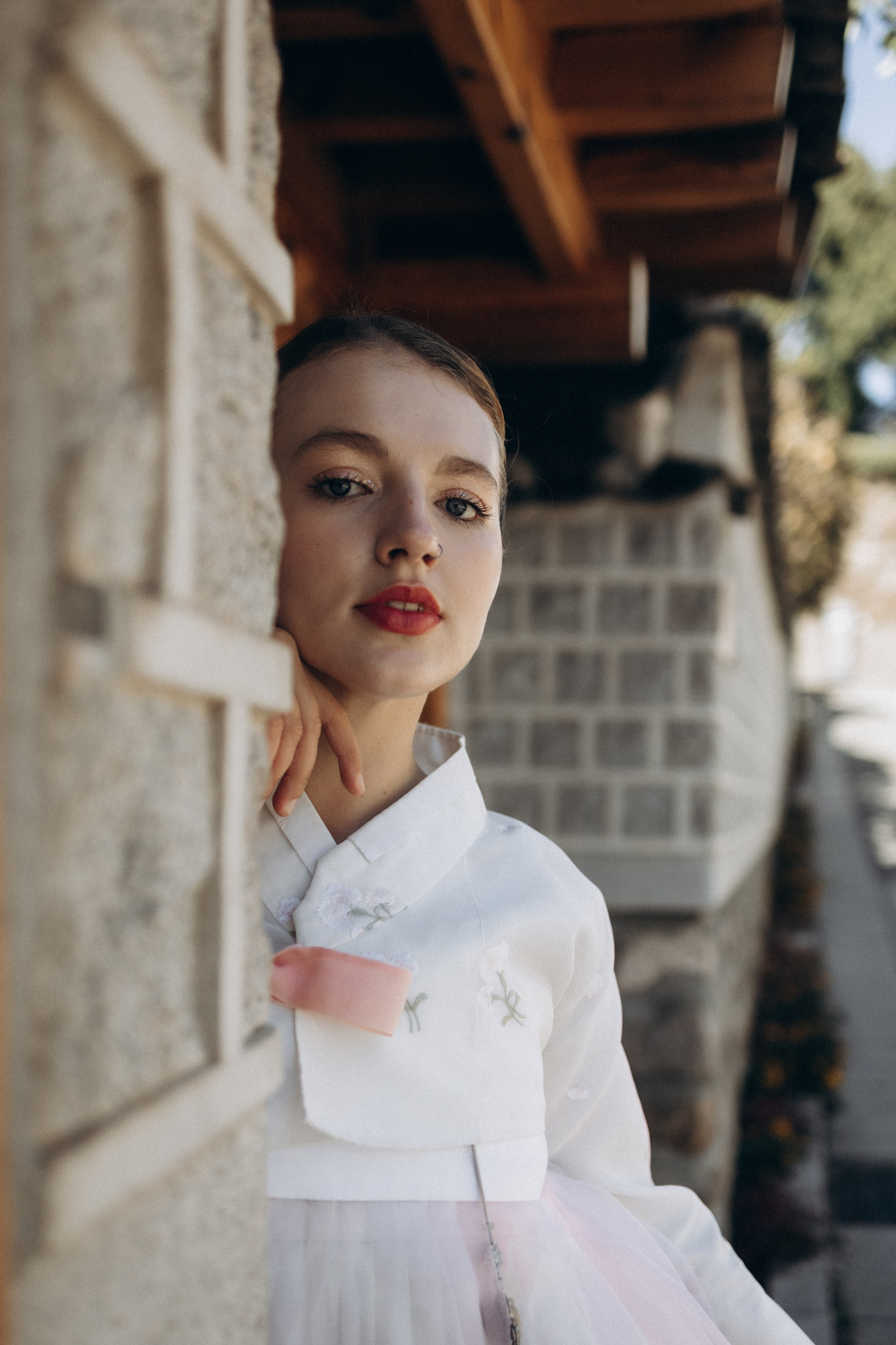 Фотосессия Маши и Саши в ханбоках. Фотограф Артем Бросов в Санкт-Петербурге и Дубае