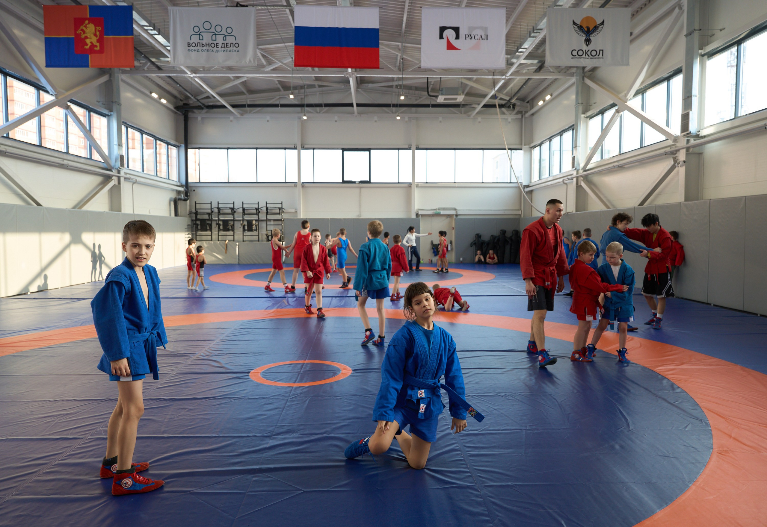 Открытие центров спортивных единоборств «Сокол» Красноярск/Дивногорск. Александр Сазонов Красноярск